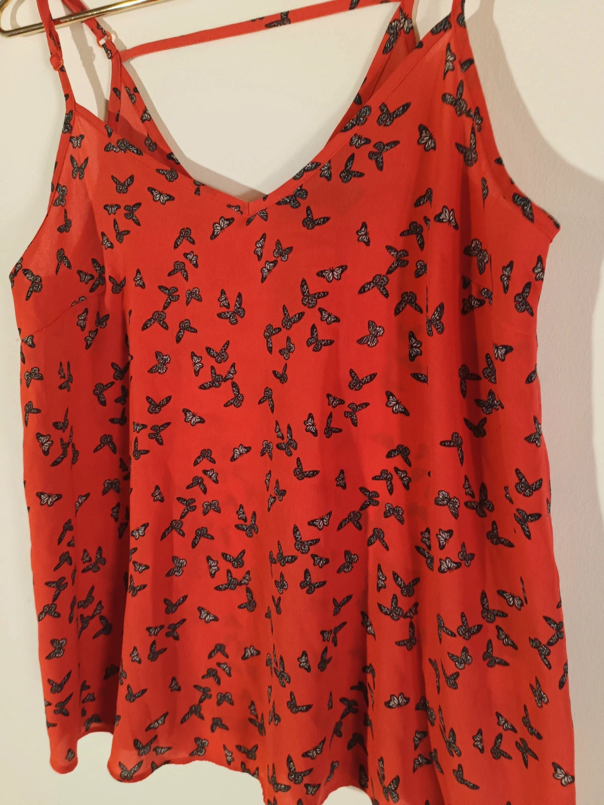 Débardeur papillons – Atmosphere – taille S / 36 / 8 2