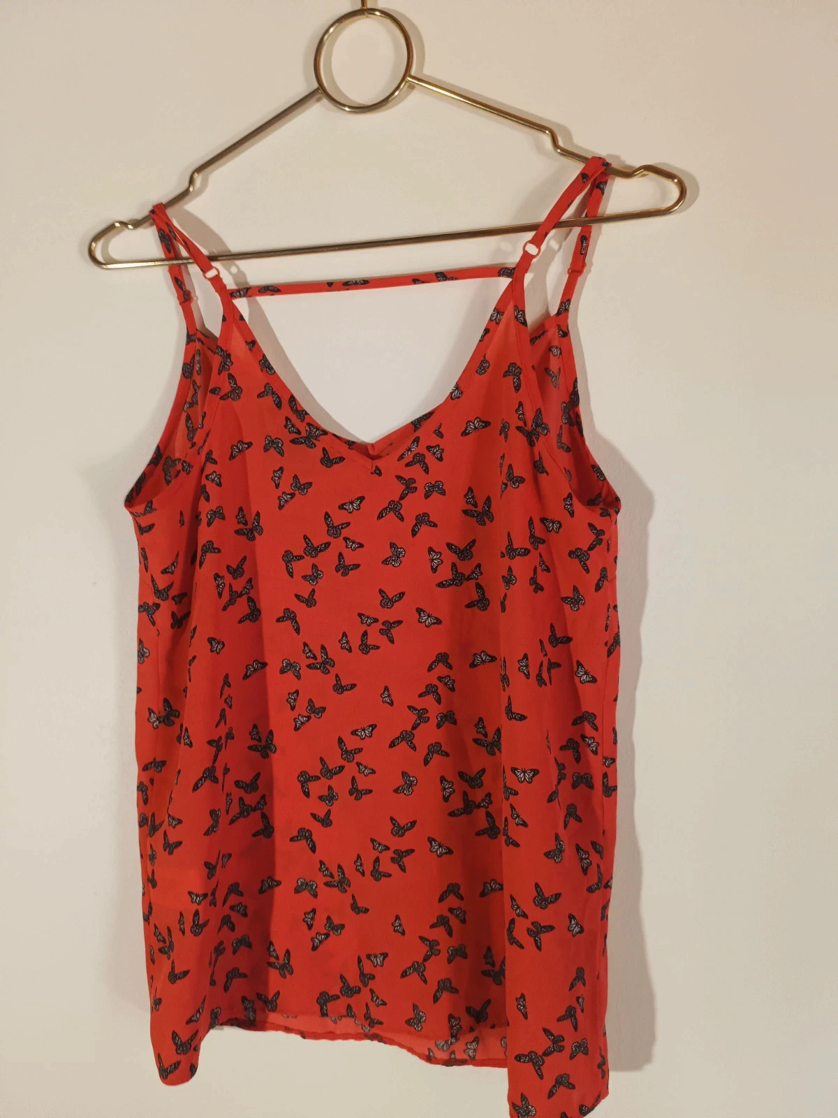 Débardeur papillons – Atmosphere – taille S / 36 / 8 5