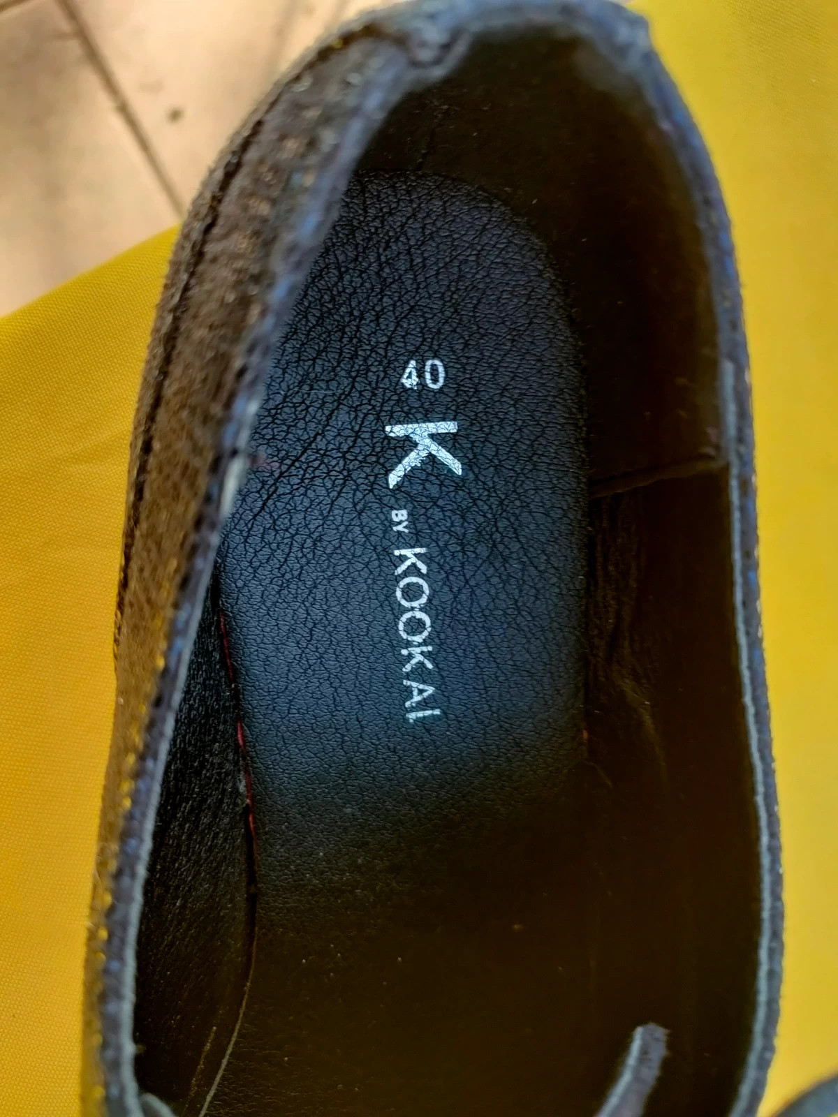 Derbies femme – K By Kookai – taille 40 4