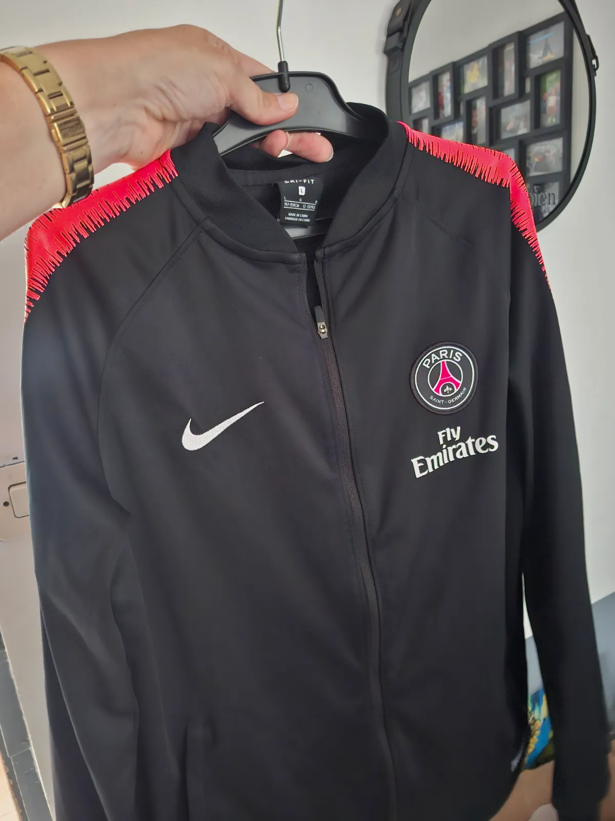 Veste PSG noir liseré rose – Psg – taille 12 ans 5