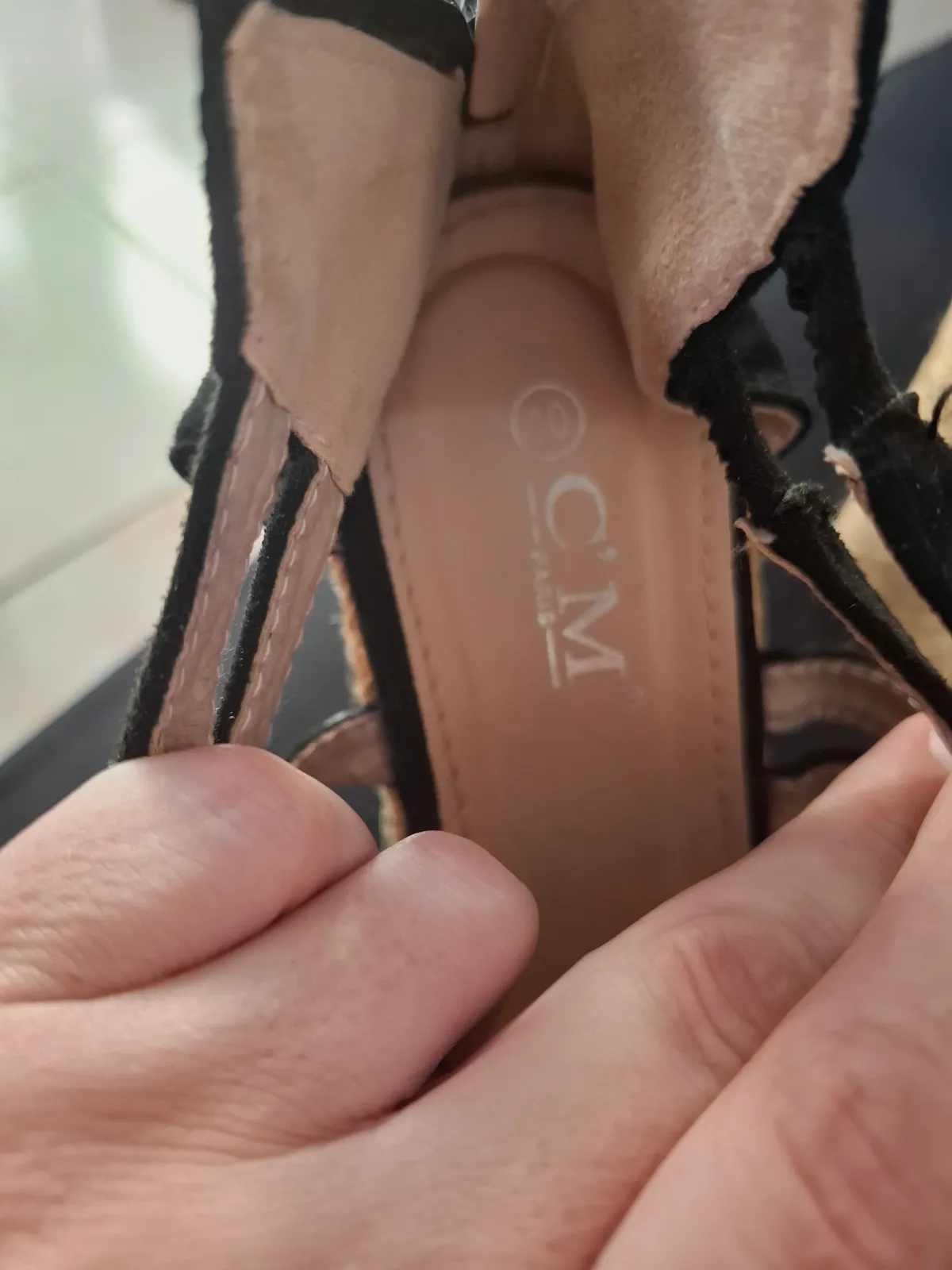 Chaussure a talons compensé  – C’m – taille EU 40 6
