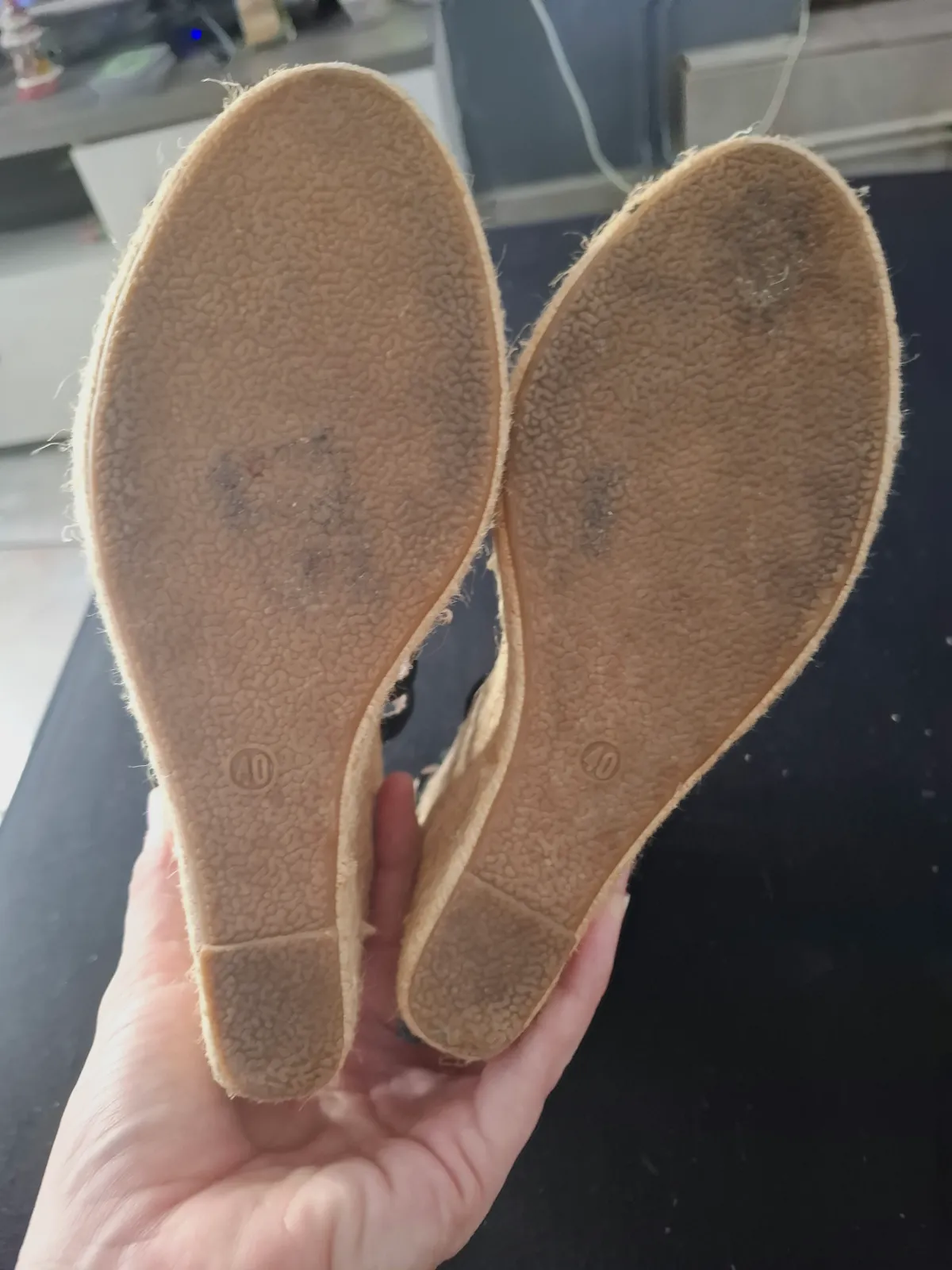 Chaussure a talons compensé  – C’m – taille EU 40 3