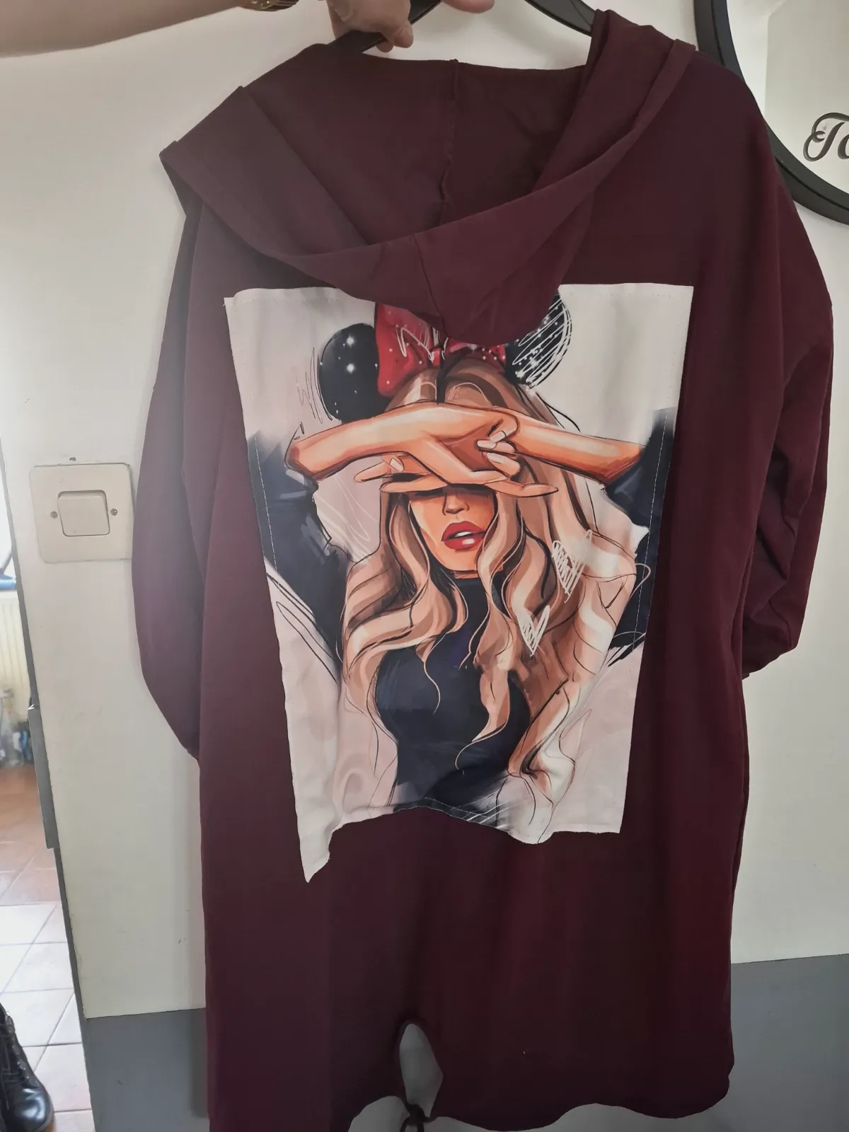 Veste bordeau taille unique  – Autre – taille Taille unique 2
