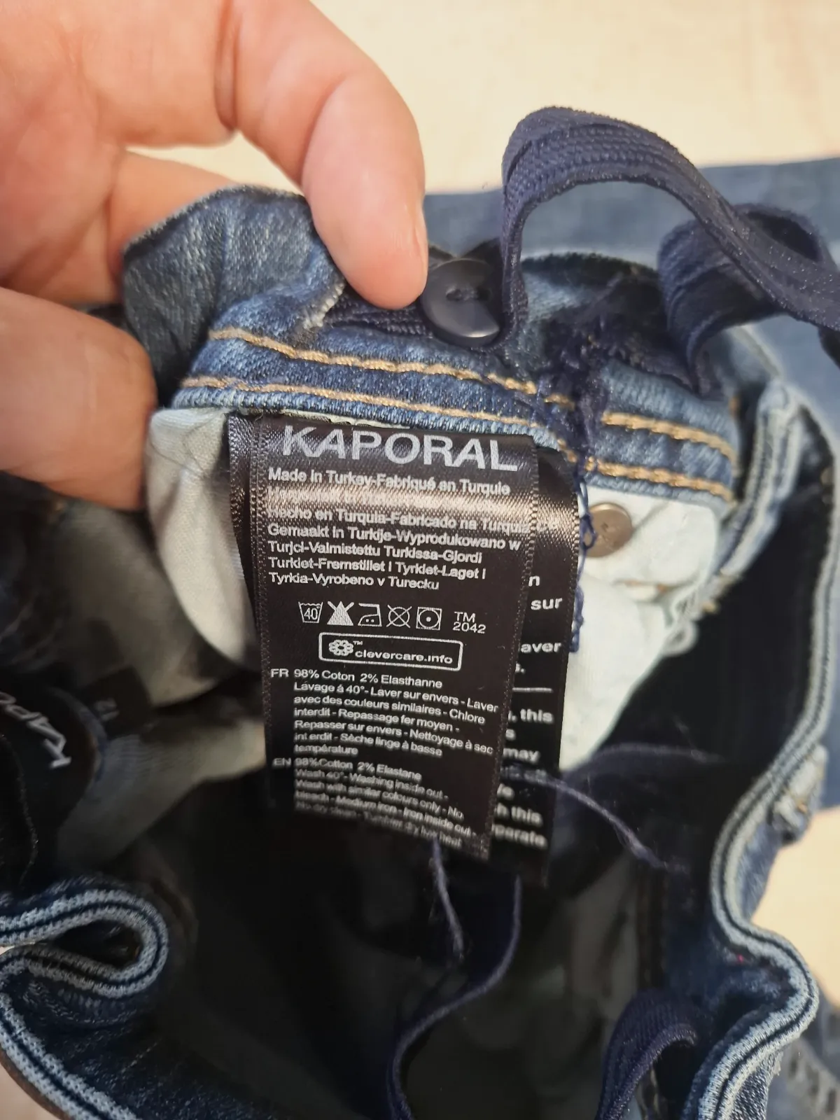Jeans slim fit kaporal 12 ans – Kaporal – taille 12 ans 5