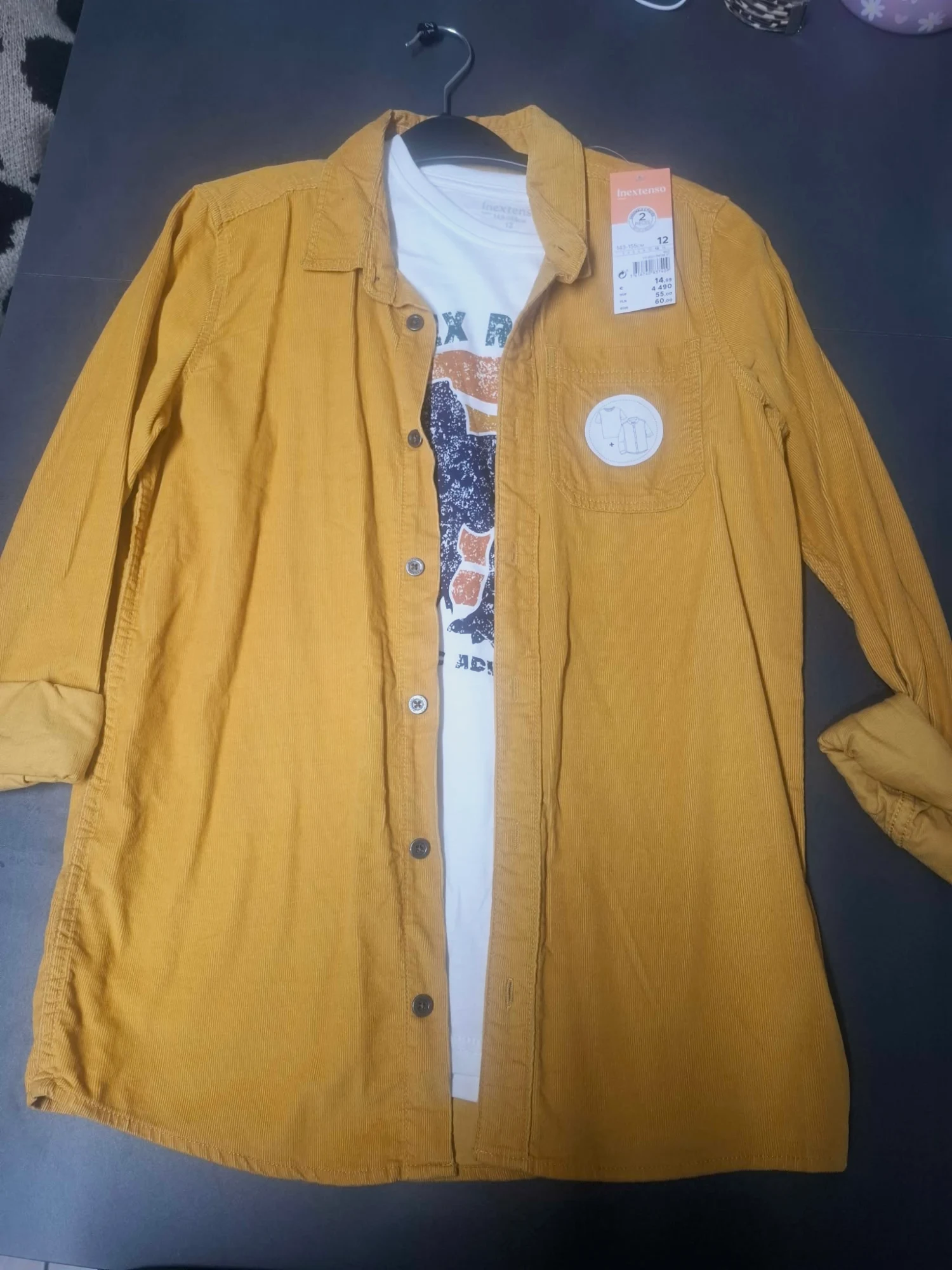 Chemise 12 ans – In extenso – taille 12 ans