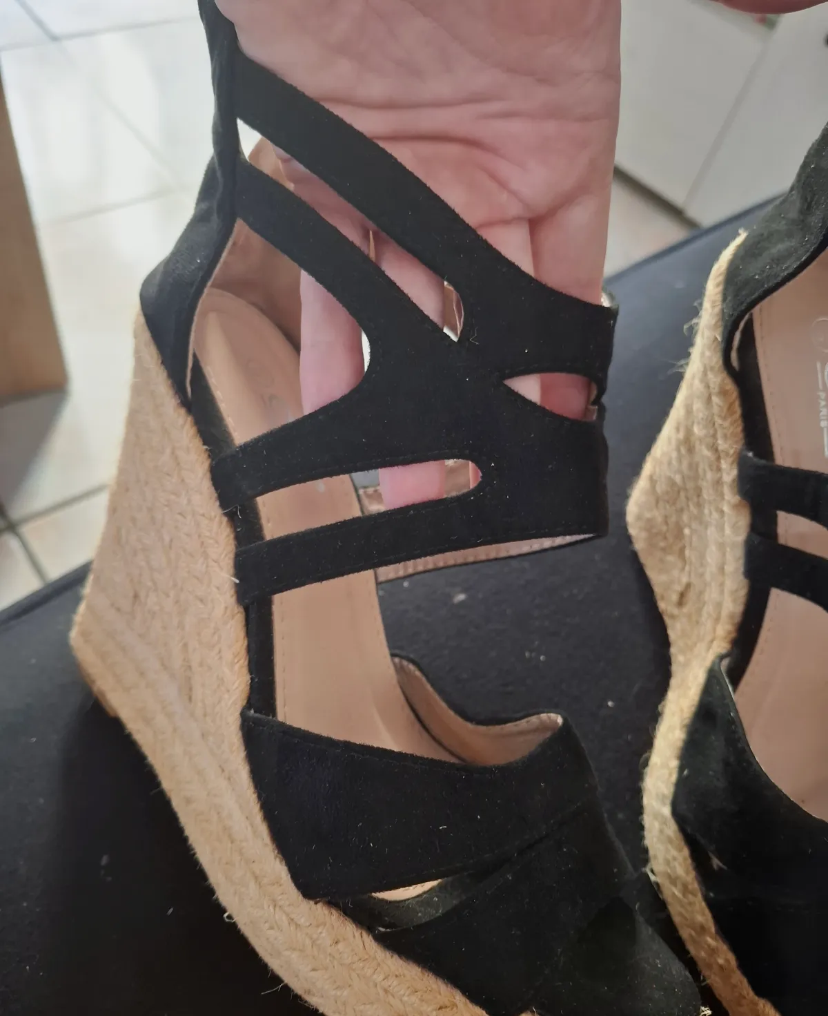 Chaussure a talons compensé  – C’m – taille EU 40 5