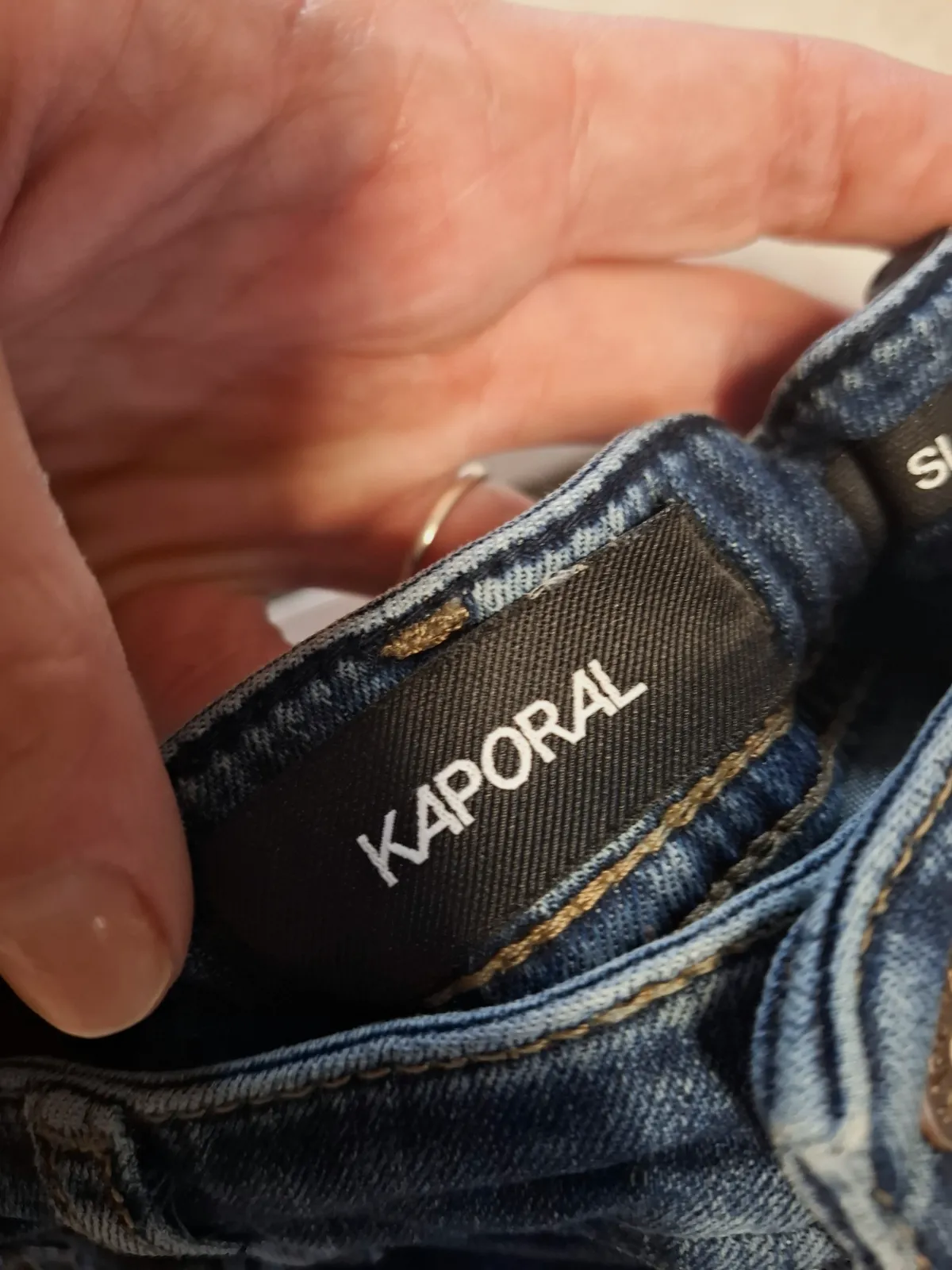 Jeans slim fit kaporal 12 ans – Kaporal – taille 12 ans 3