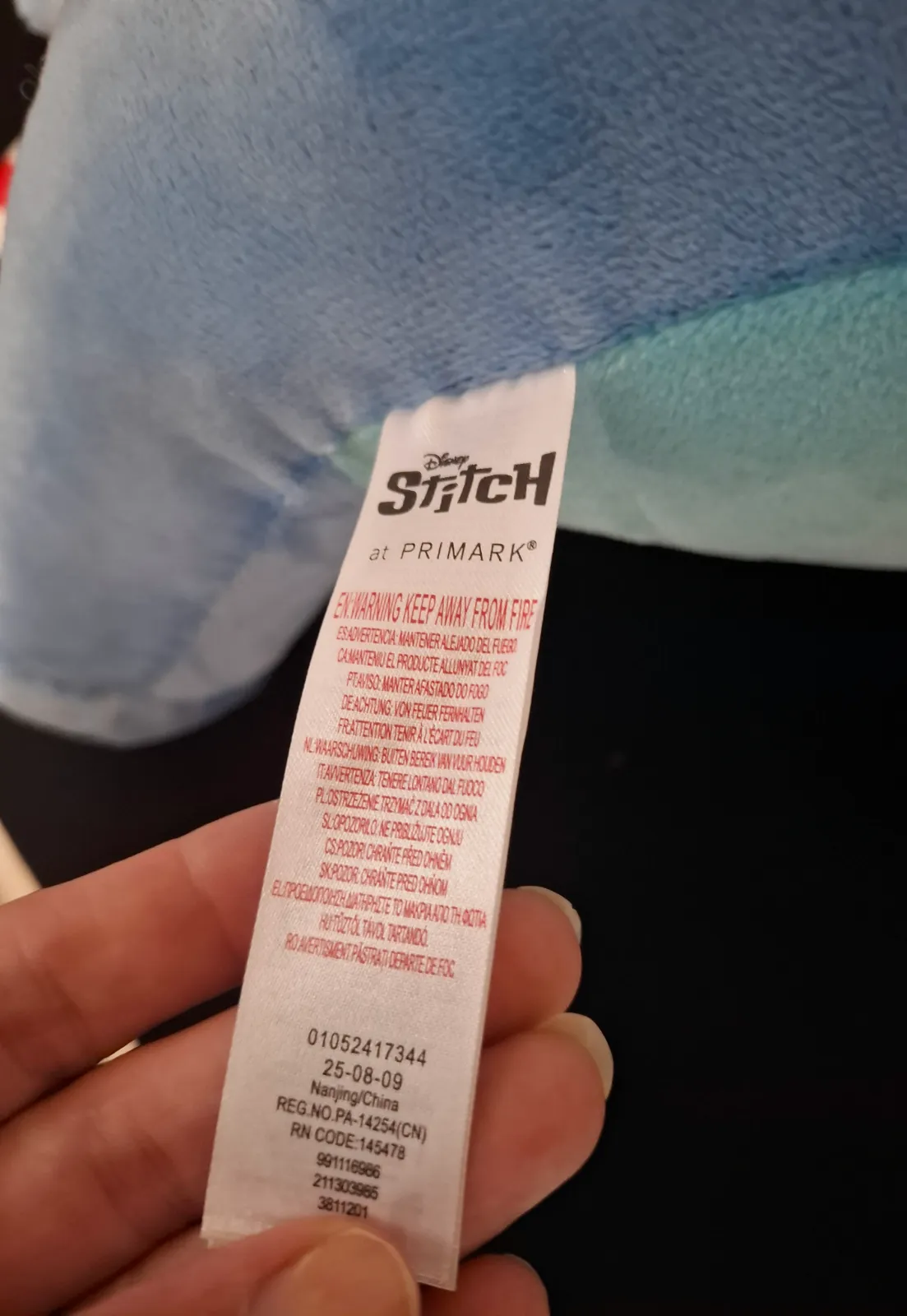 Stitch de Noël 40 cm – Disney – taille 18 mois 4