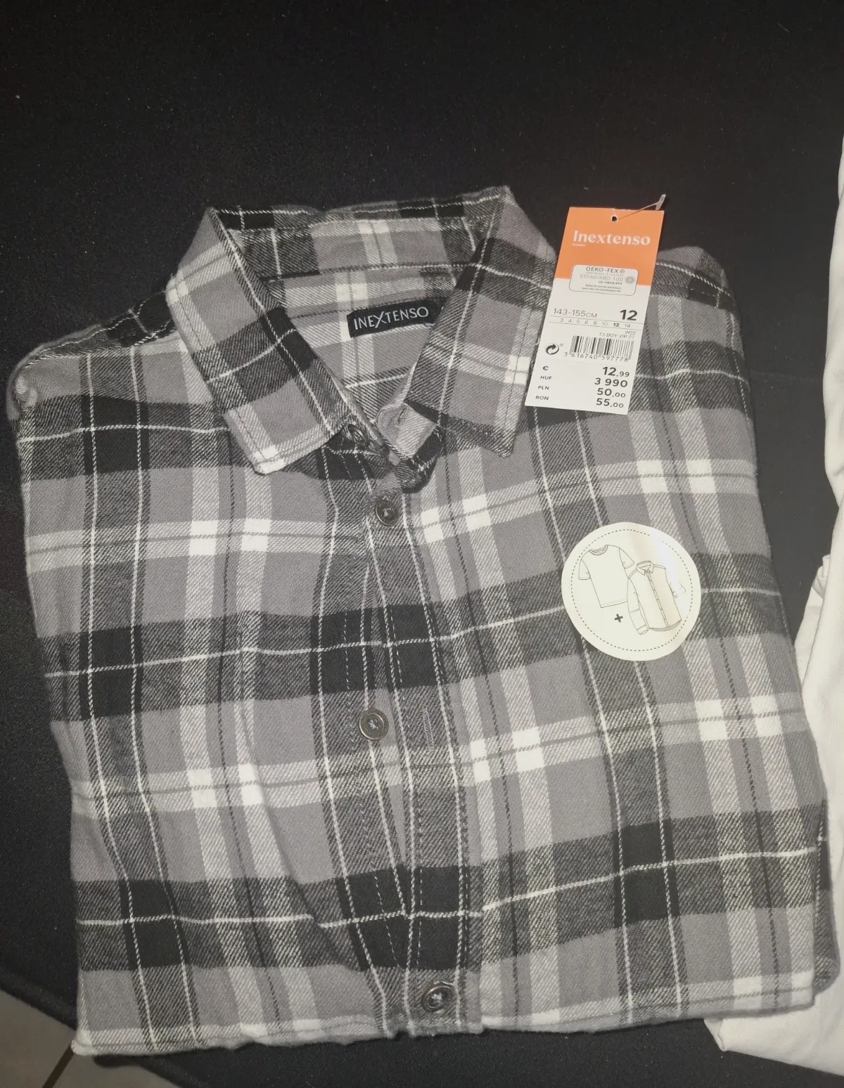 Chemise + tee-shirt shirt neuf 12 ans  – In extenso – taille 12 ans 3