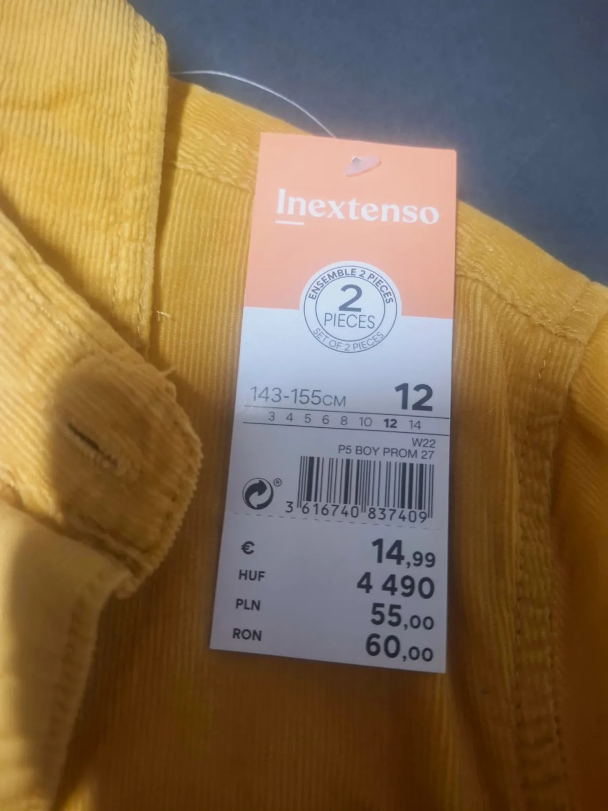 Chemise 12 ans – In extenso – taille 12 ans 5