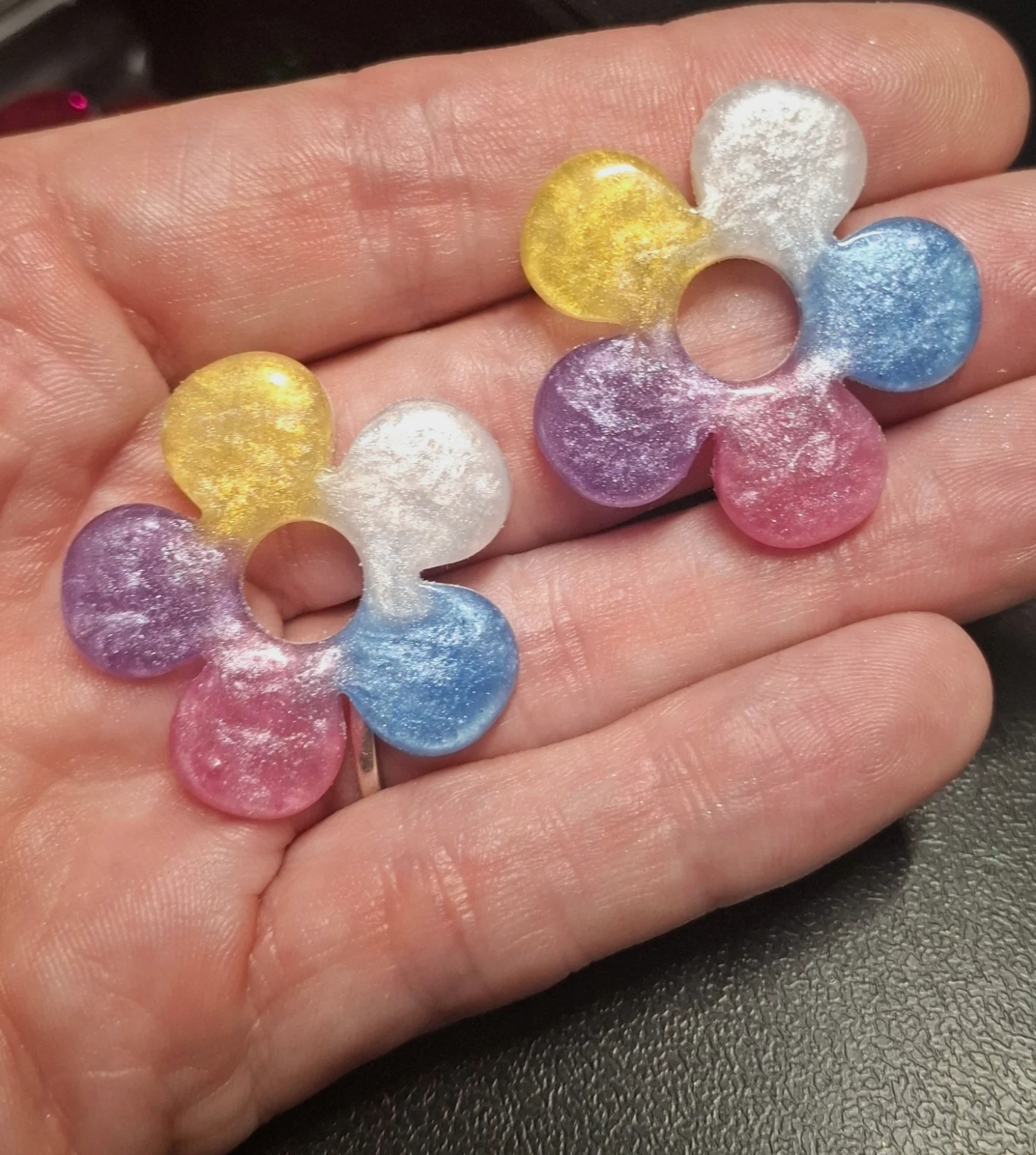 Fleurs pour boucle d'oreille 