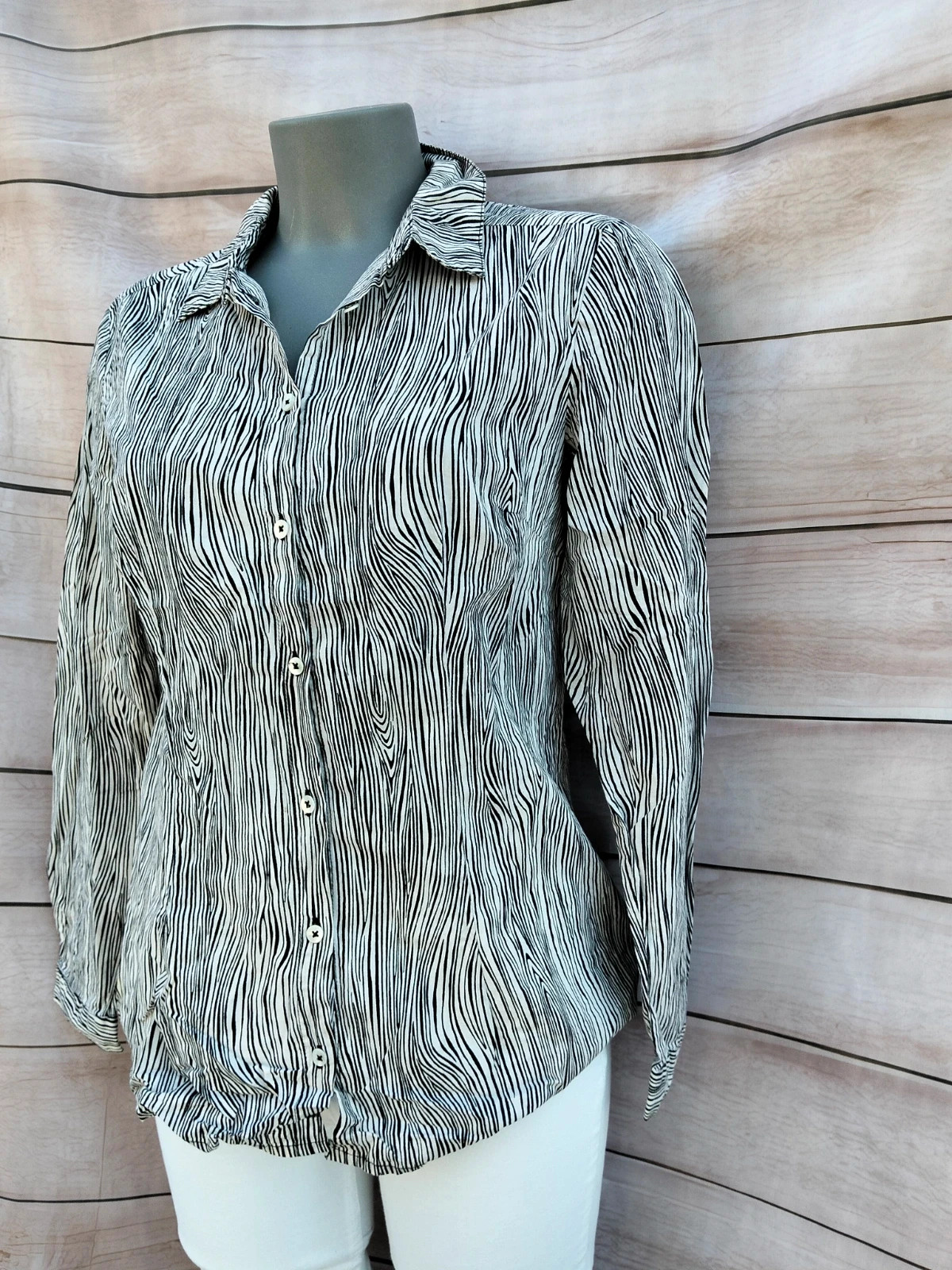 Camisa de rayas blanco y negro nice things talla 40 💜 – Nice Things – taille L / 40 / 12 3