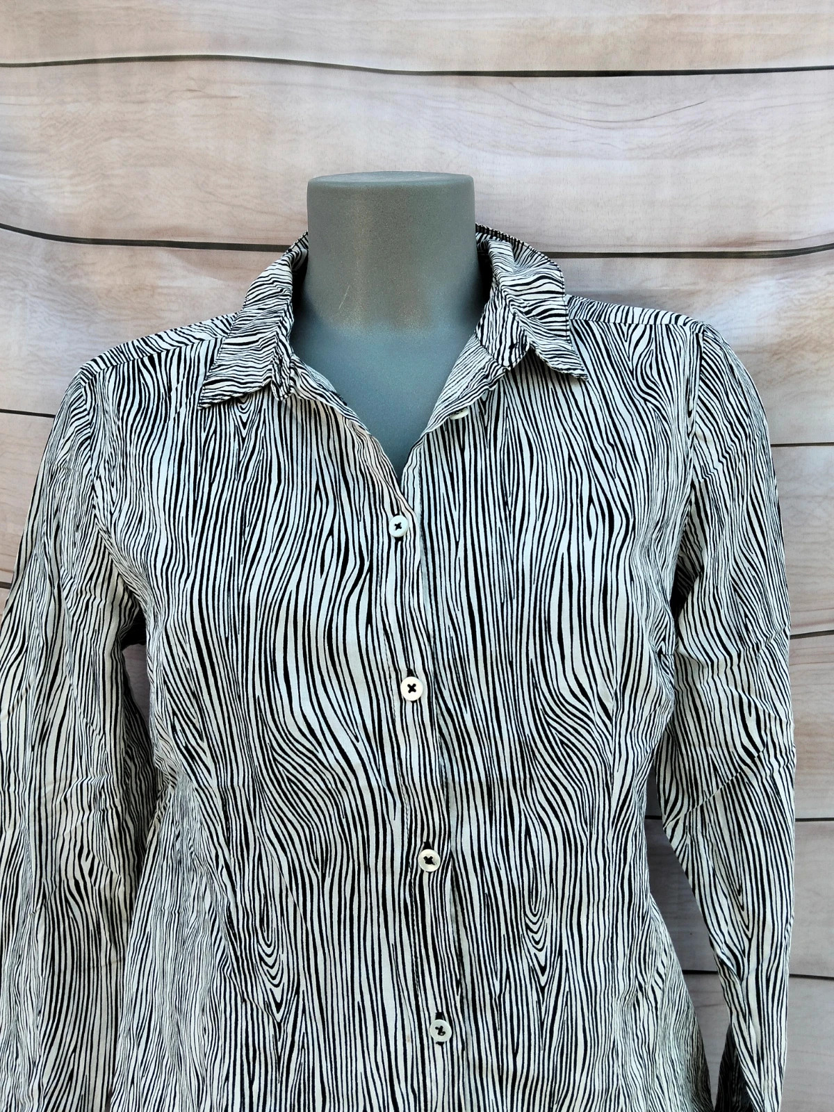 Camisa de rayas blanco y negro nice things talla 40 💜 – Nice Things – taille L / 40 / 12 4