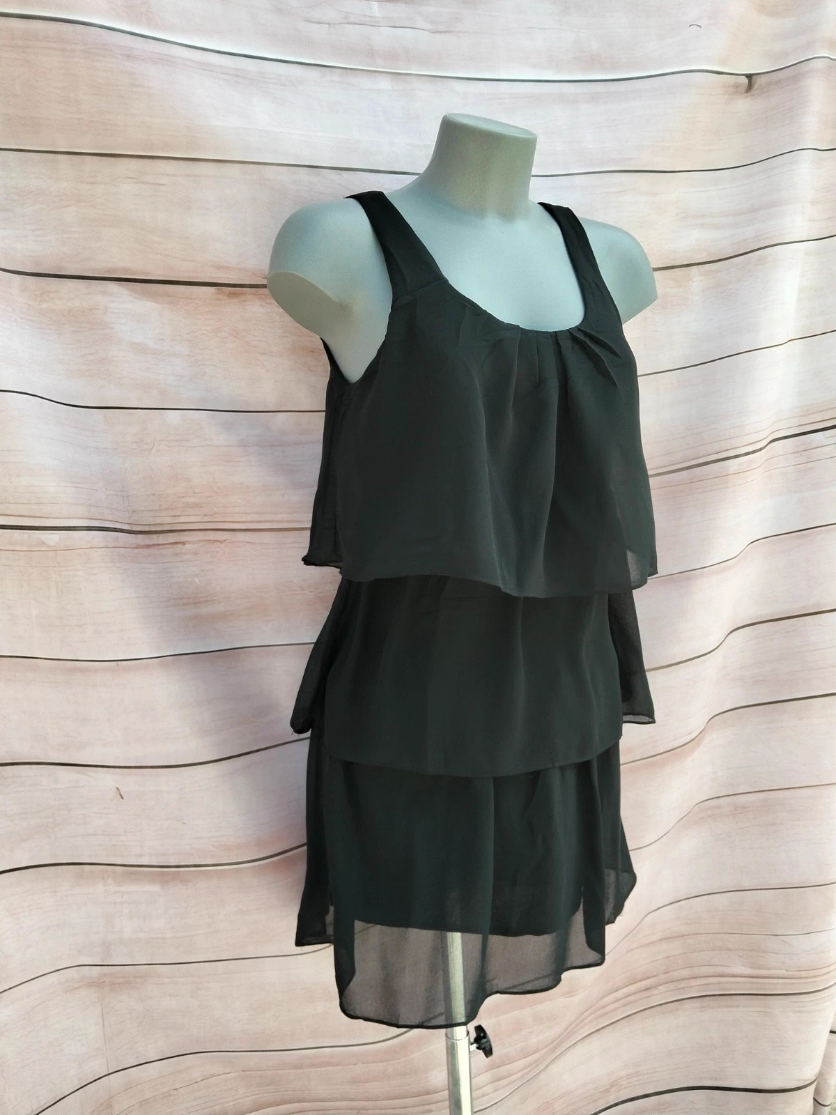 Vestido negro de capas J.D.L 💜 – J.D.L – taille S / 36 / 8 2