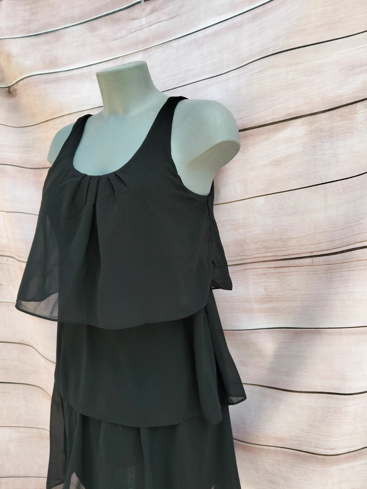Vestido negro de capas J.D.L 💜 – J.D.L – taille S / 36 / 8 3