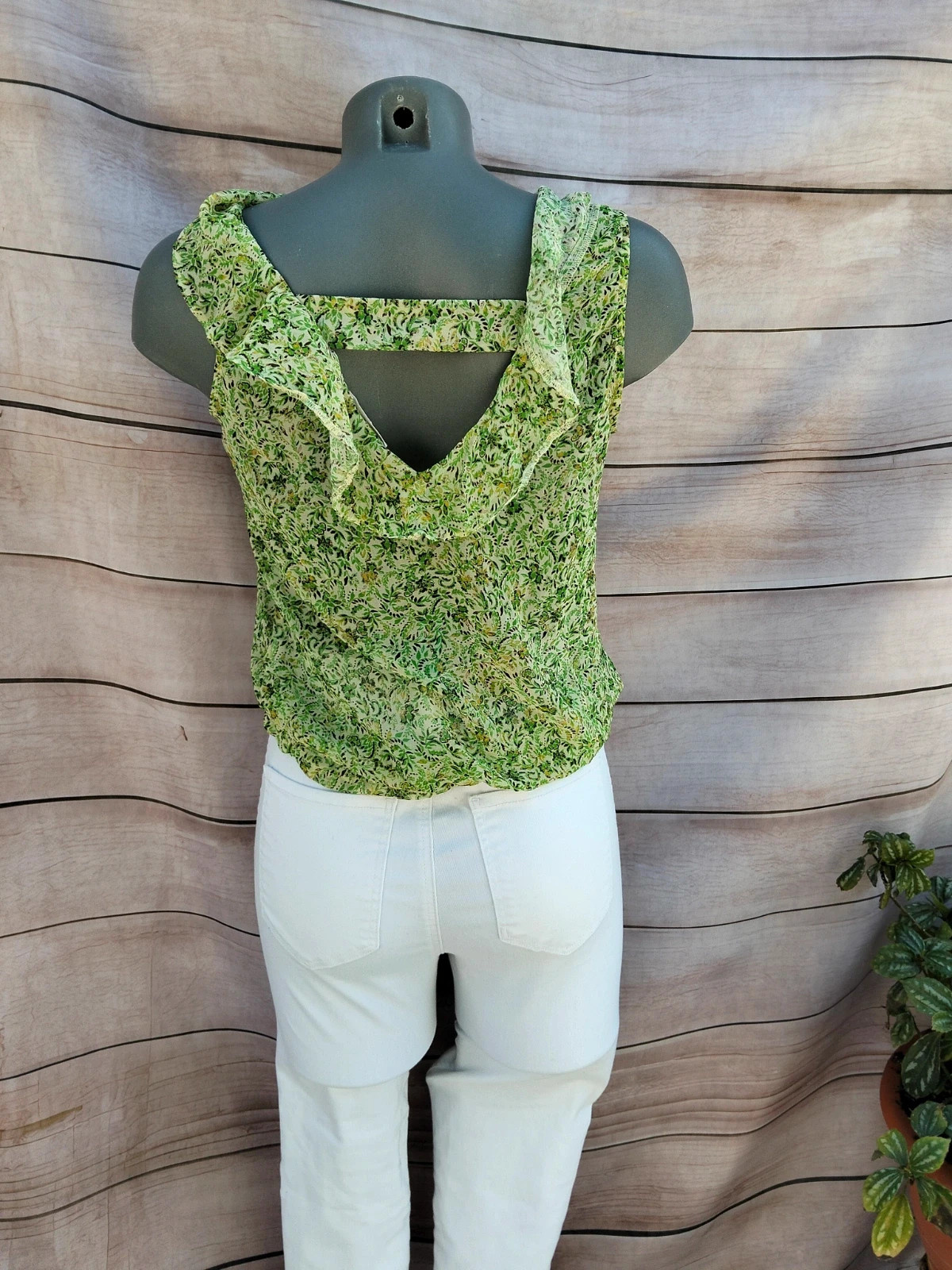 Top verde estampado Cache Cache 💜 – Cache Cache – taille S / 36 / 8 5