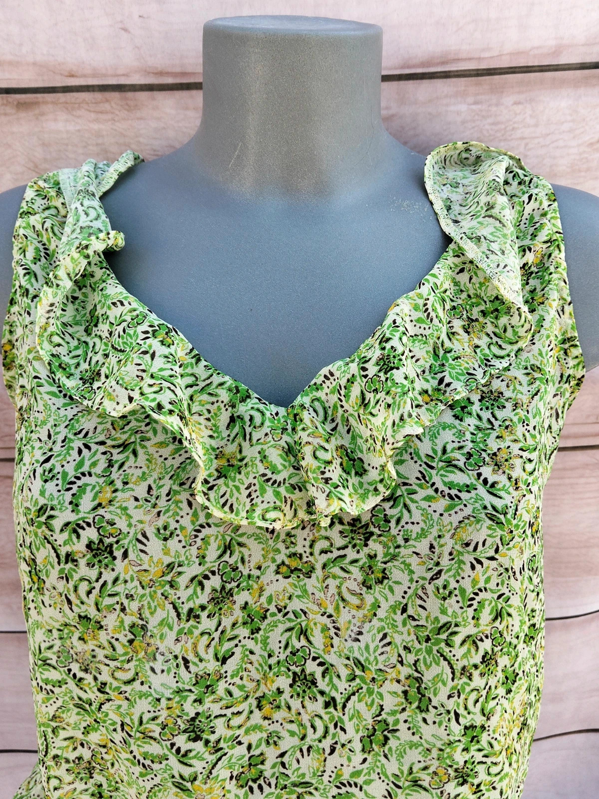 Top verde estampado Cache Cache 💜 – Cache Cache – taille S / 36 / 8 4