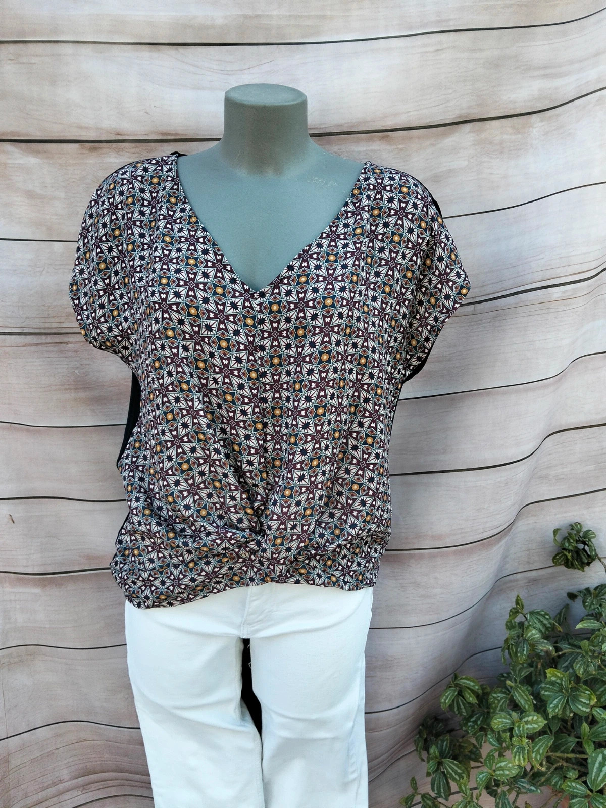 Top estampado Promod 💜 – Promod – taille L / 40 / 12