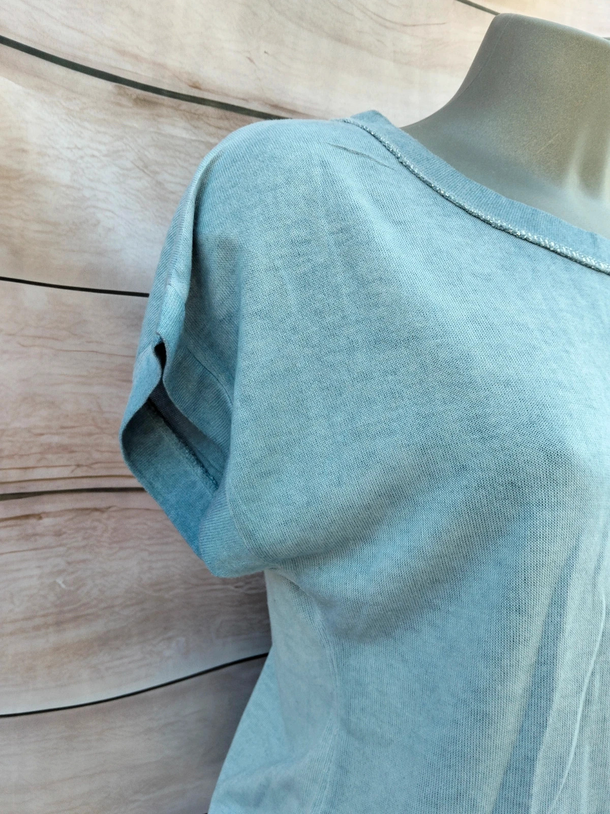 Camiseta asimétrica azul New Collection – New Collection – taille M / 38 / 10 4