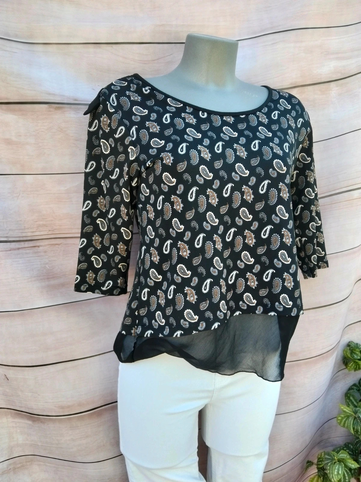 Top estampado cachemira Cache Cache 💜 – Cache Cache – taille S / 36 / 8 2