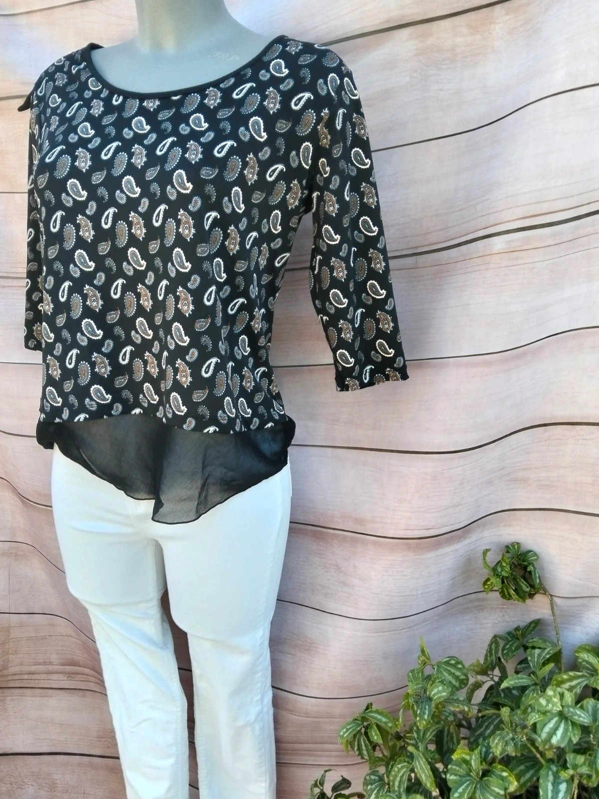 Top estampado cachemira Cache Cache 💜 – Cache Cache – taille S / 36 / 8 3