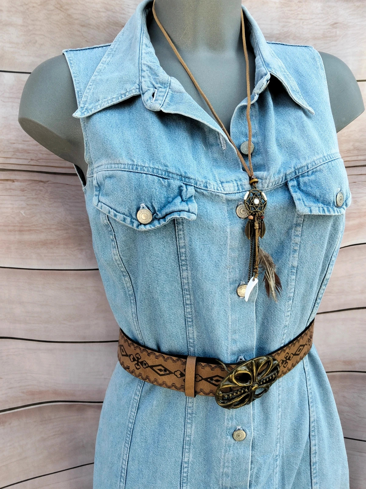Vestido vaquero corto de Promod 💜 – Promod – taille M / 38 / 10 3