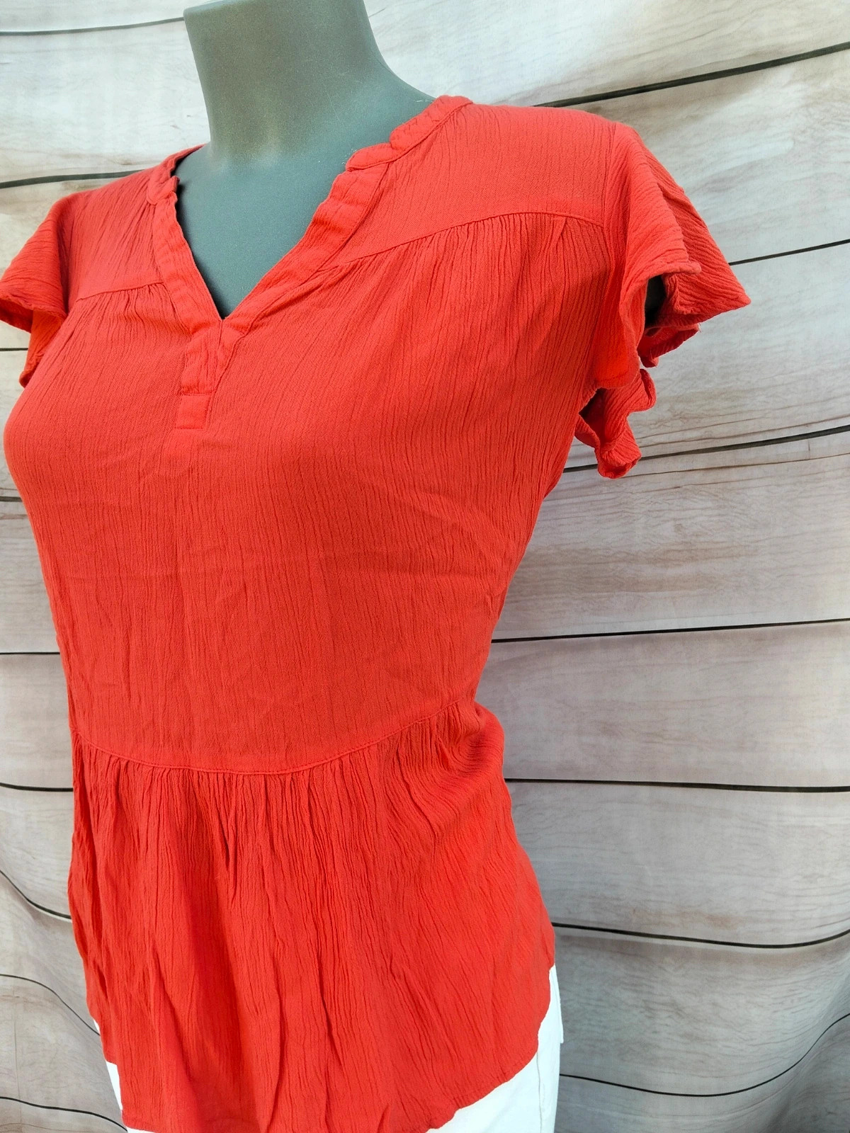 Preciosa blusa anaranjada de la marca Promod, talla M 💜 – Promod – taille M / 38 / 10 3