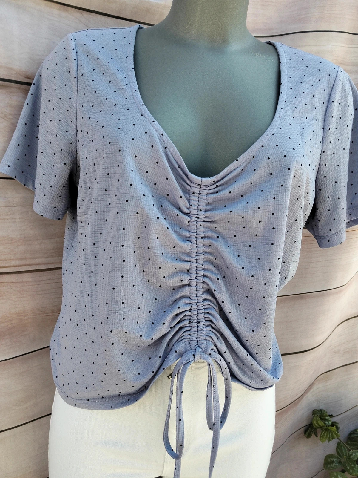 Blusa lila de lunares Cache Cache 💜 – Cache Cache – taille M / 38 / 10 2