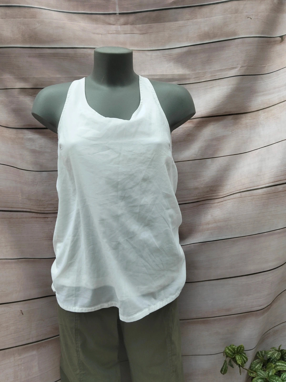 Top blanco con detalles de lazos en la espalda Jennyfer Talla L 💜 – Jennyfer – taille L / 40 / 12 4