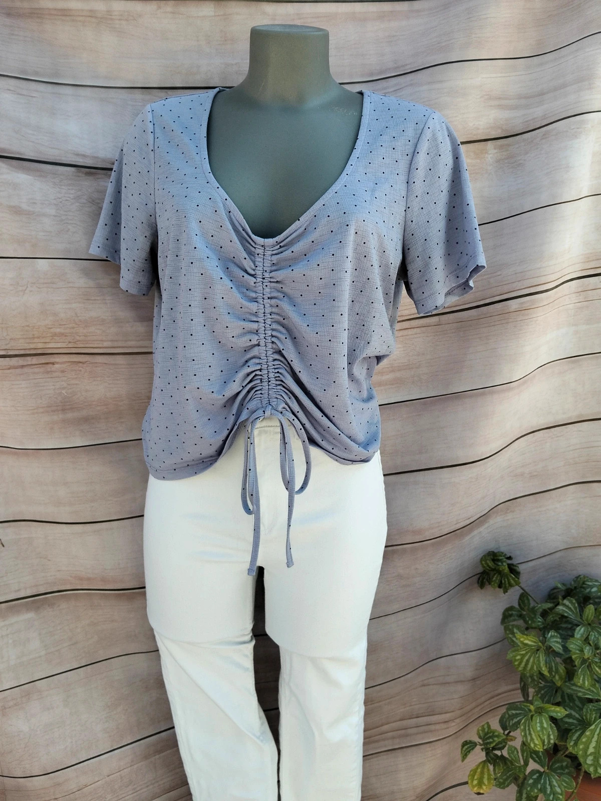 Blusa lila de lunares Cache Cache 💜 – Cache Cache – taille M / 38 / 10