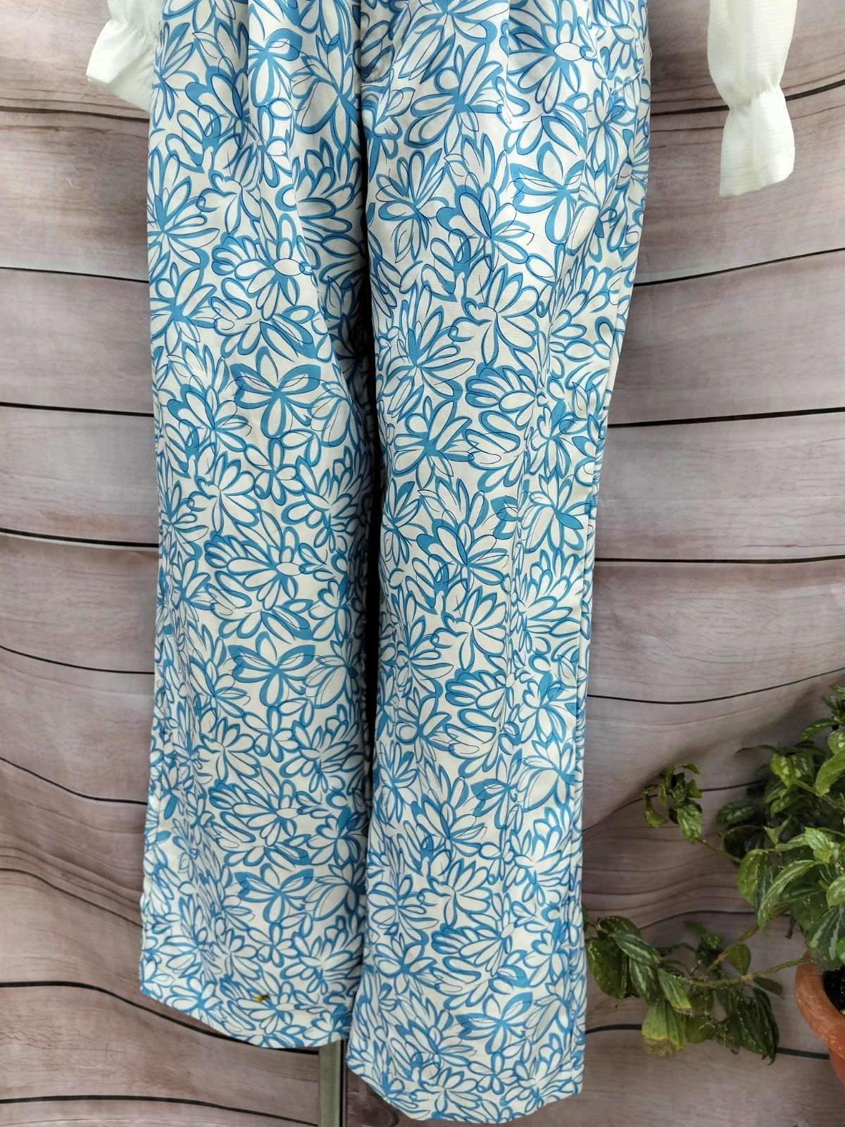 Pantalones estampados de pierna ancha 💜 – La Boutique – taille M / 38 / 10 5