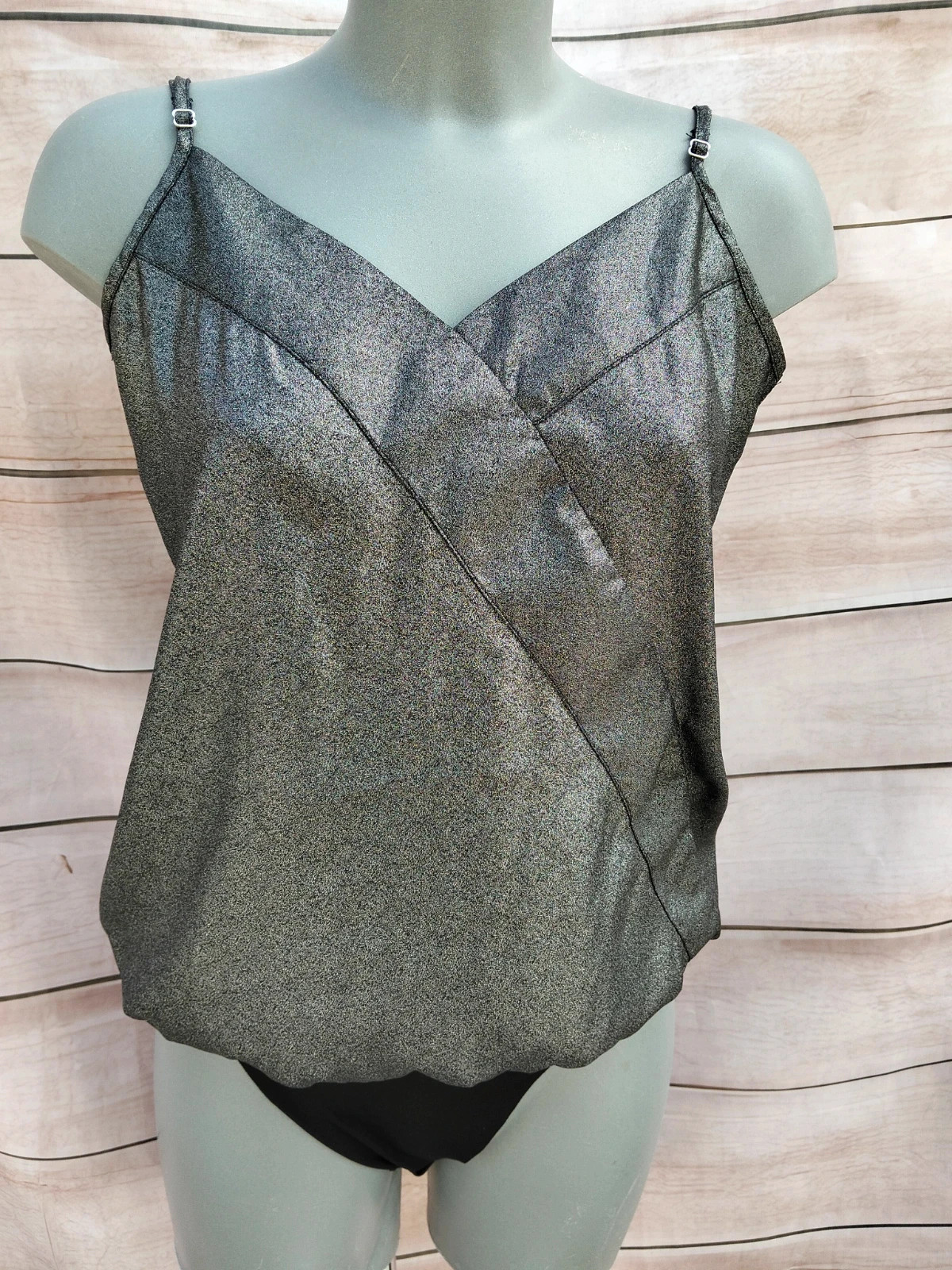 Body brillante plateado de Pimkie - Talla S (36) 💜 – Pimkie – taille S / 36 / 8 4