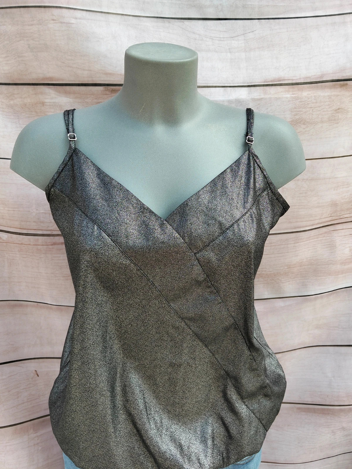 Body brillante plateado de Pimkie - Talla S (36) 💜 – Pimkie – taille S / 36 / 8 2