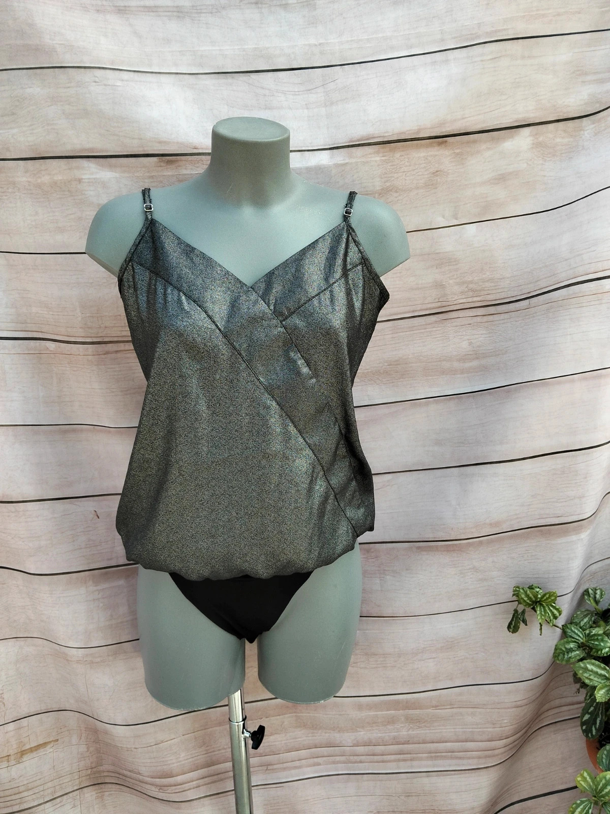 Body brillante plateado de Pimkie - Talla S (36) 💜 – Pimkie – taille S / 36 / 8 3