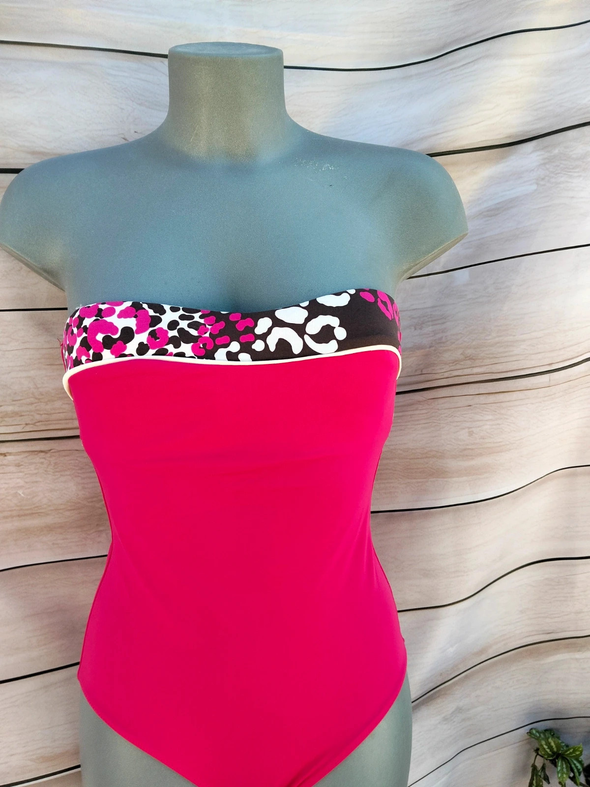Bañador fucsia escote palabra de honor 💜 – Summer – taille S / 36 / 8 2