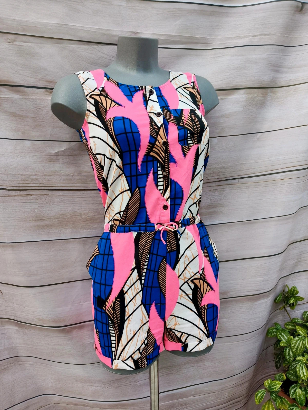 Mono corto estampado V&D – Talla 32/33 (158 cm) 💜 – V&D – taille XS / 34 / 6 2