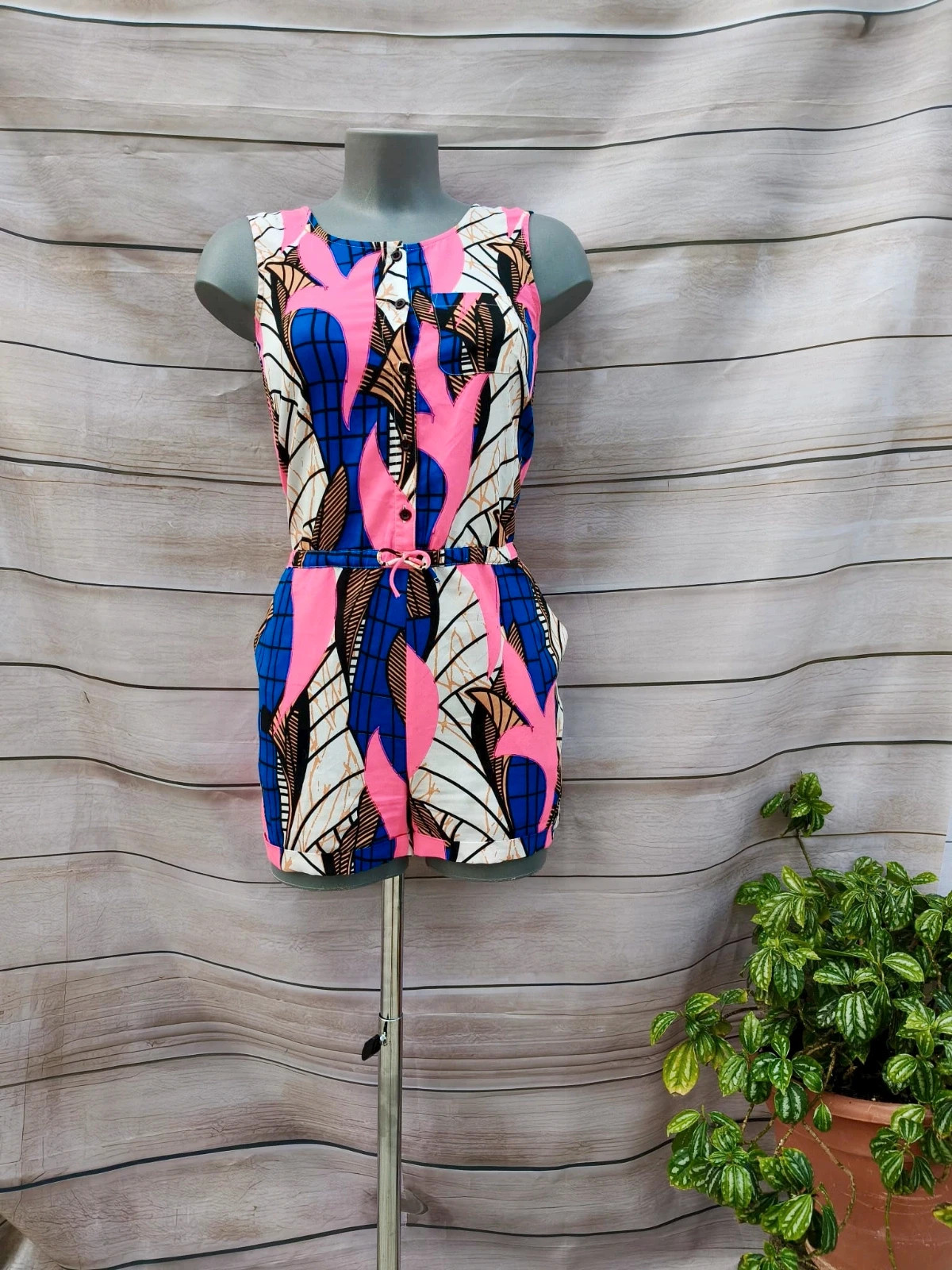 Mono corto estampado V&D – Talla 32/33 (158 cm) 💜 – V&D – taille XS / 34 / 6