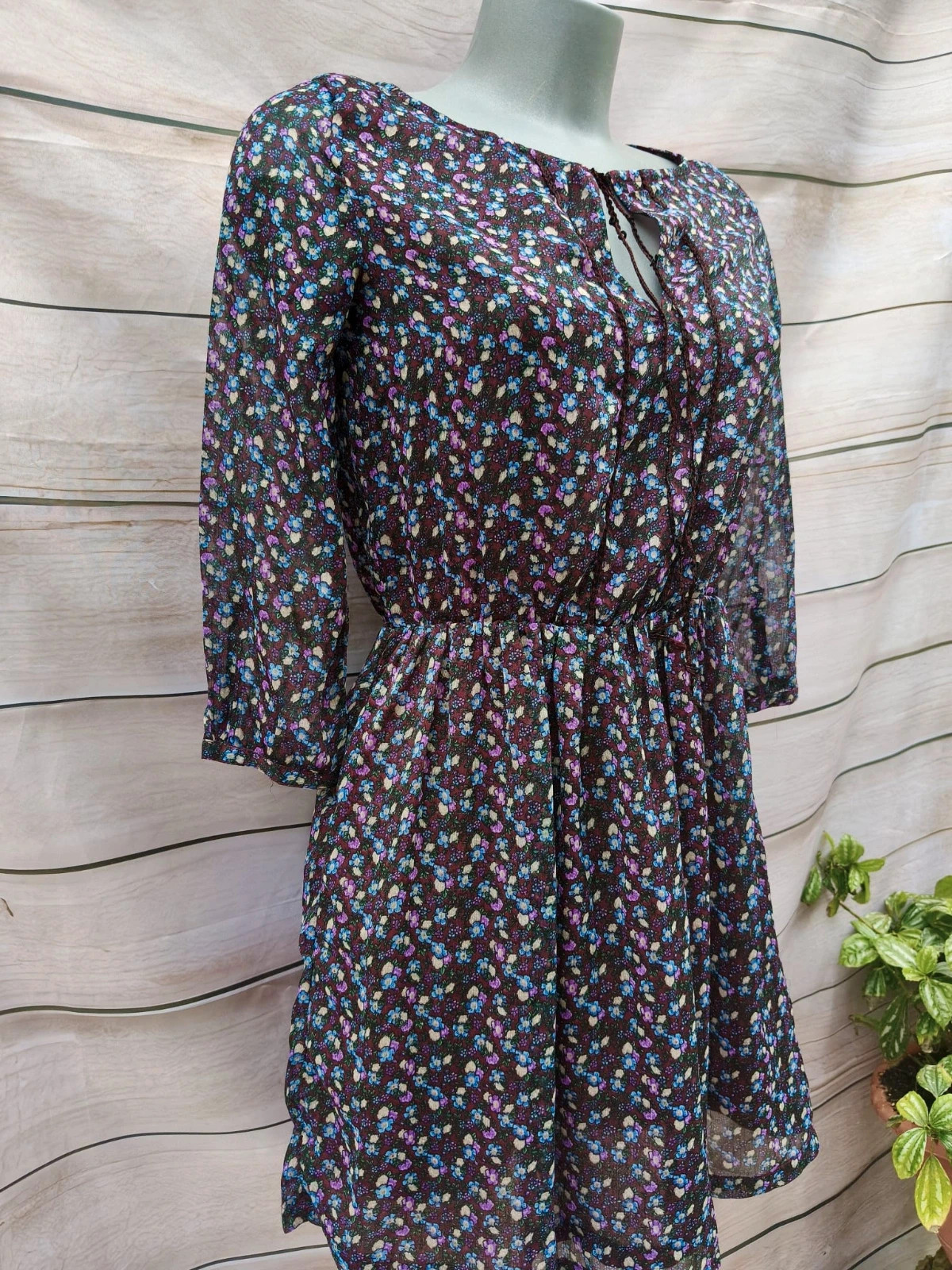 Vestido corto estampado floral 💜 – Sfera Casual – taille S / 36 / 8 5