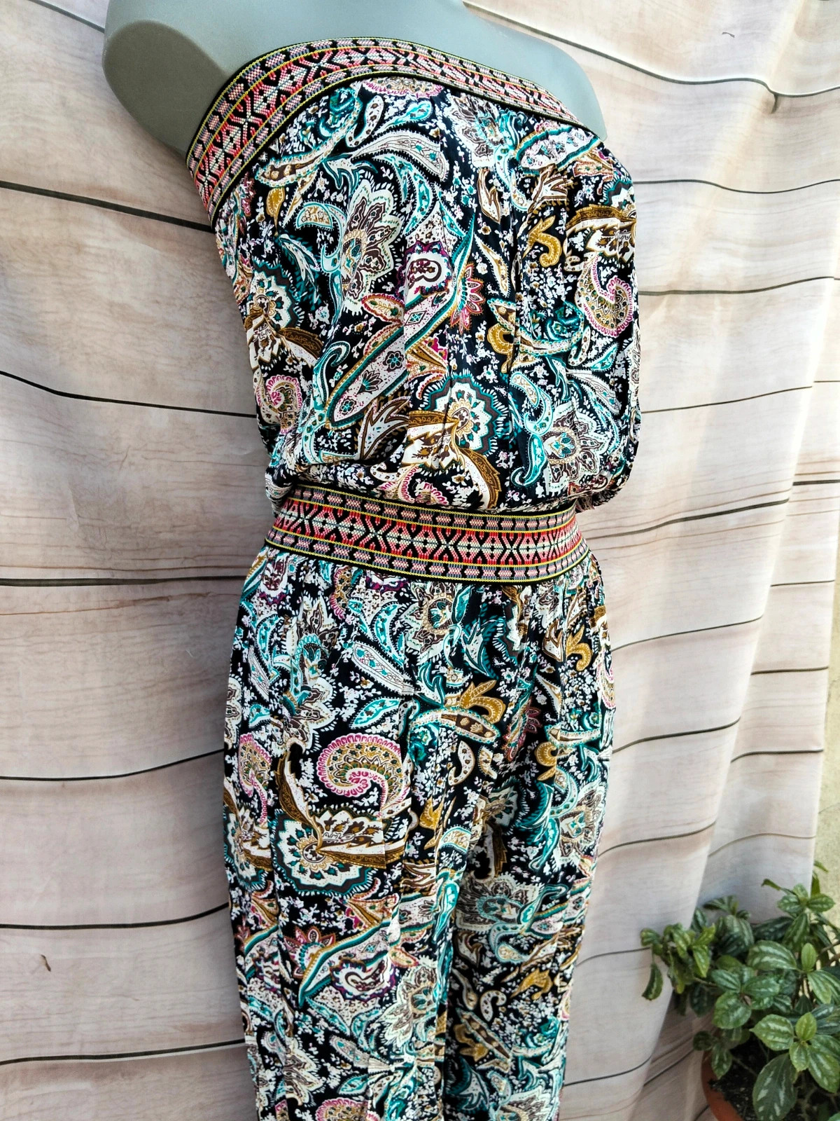Mono largo estampado 💜 – Boho Style – taille M / 38 / 10 4