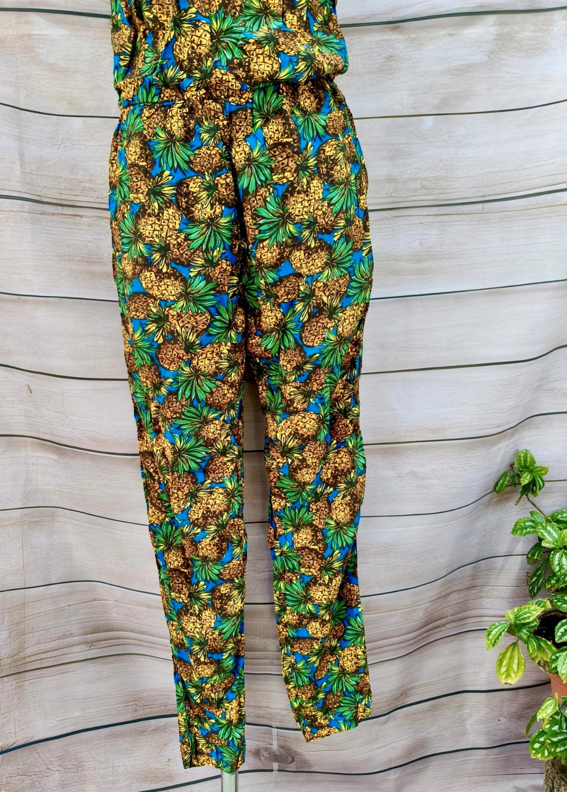 Mono largo estampado piña 🍍 – Tropical – taille L / 40 / 12 3