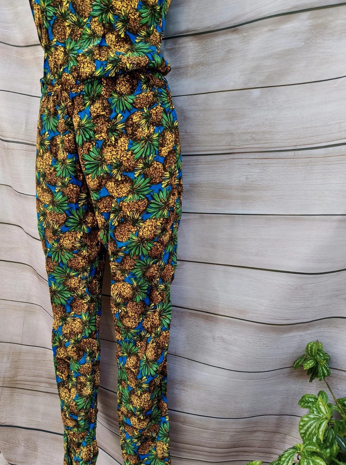 Mono largo estampado piña 🍍 – Tropical – taille L / 40 / 12 4