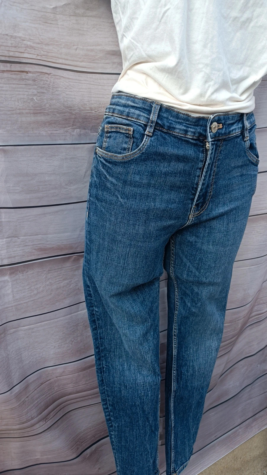 Vaqueros talle medio Zara 💜 – Zara – taille L / 40 / 12 4