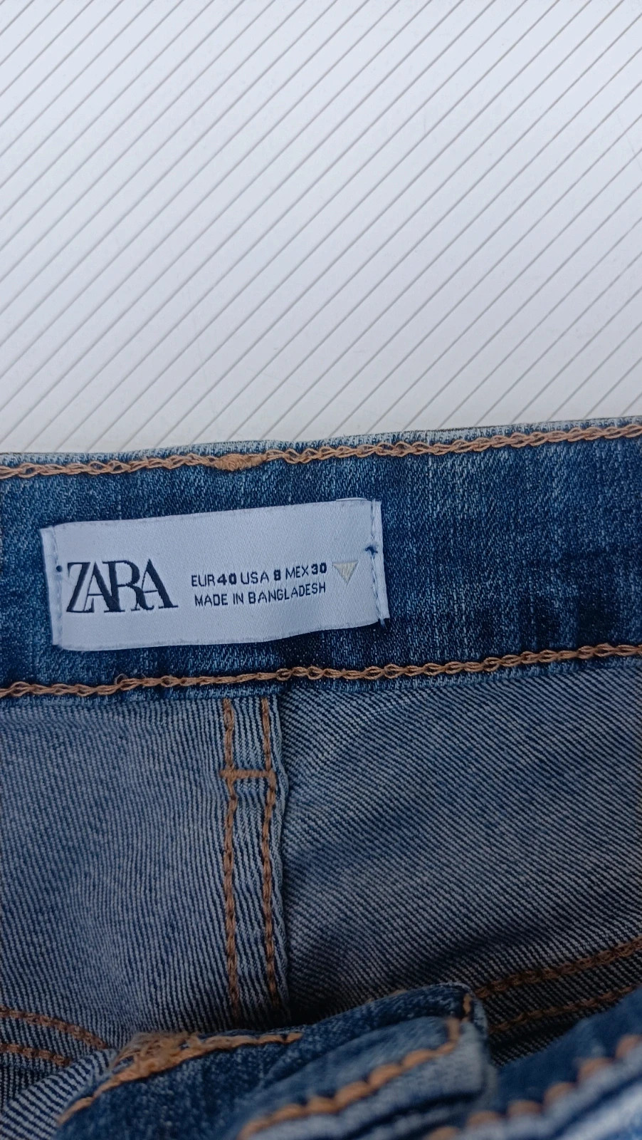 Vaqueros talle medio Zara 💜 – Zara – taille L / 40 / 12 5