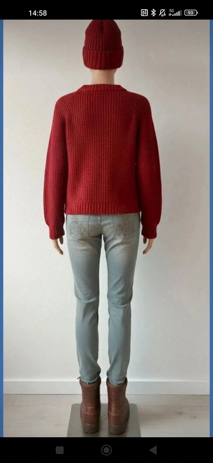 Vaqueros y2k detalle pedrería 💜 – Vintage Chic – taille S / 36 / 8 3