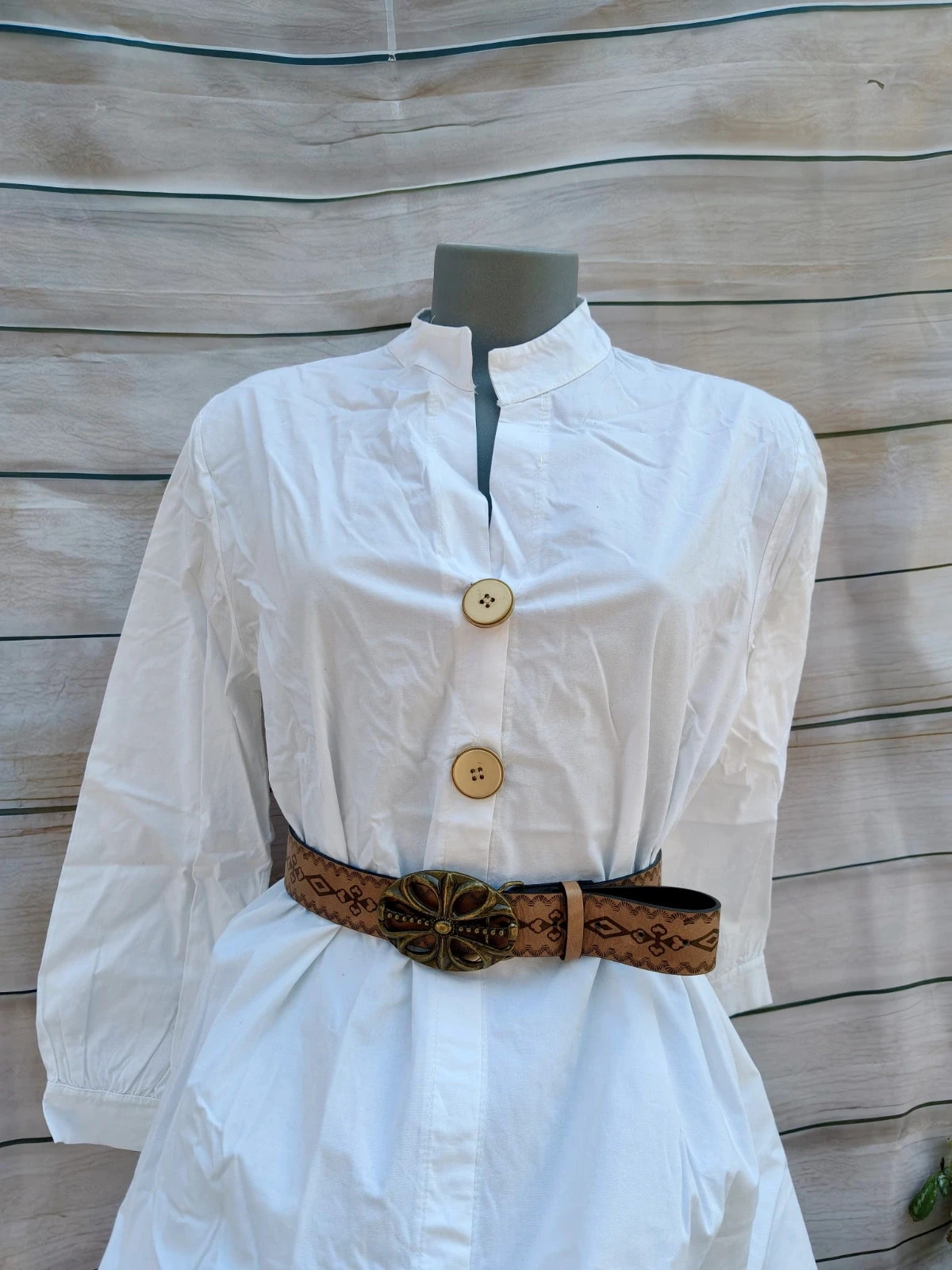 Camisa larga blanca 💜 – La Boutique – taille M / 38 / 10 2
