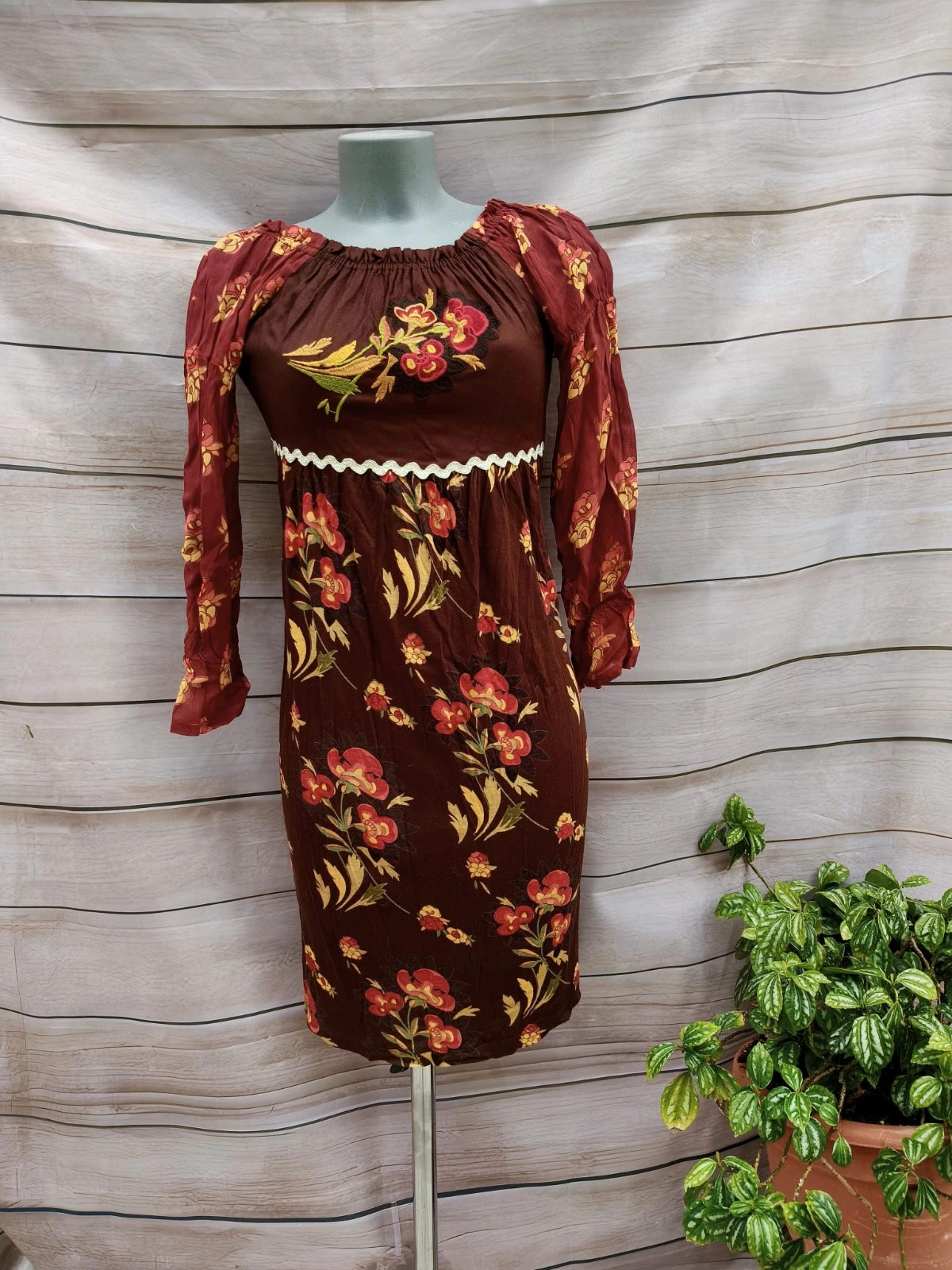Vestido Savage Culture floral bordado – Talla S 💜 – Savage Culture – taille S / 36 / 8 2