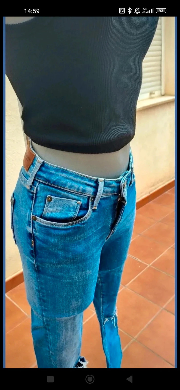Jeans Pepe Jeans "Regent" con rotos en las rodillas - Talla W26 / L30 – Pepe Jeans – taille XS / 34 / 6 2