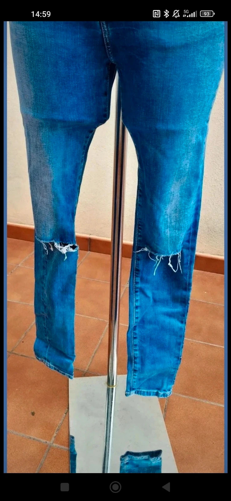 Jeans Pepe Jeans "Regent" con rotos en las rodillas - Talla W26 / L30 – Pepe Jeans – taille XS / 34 / 6 5