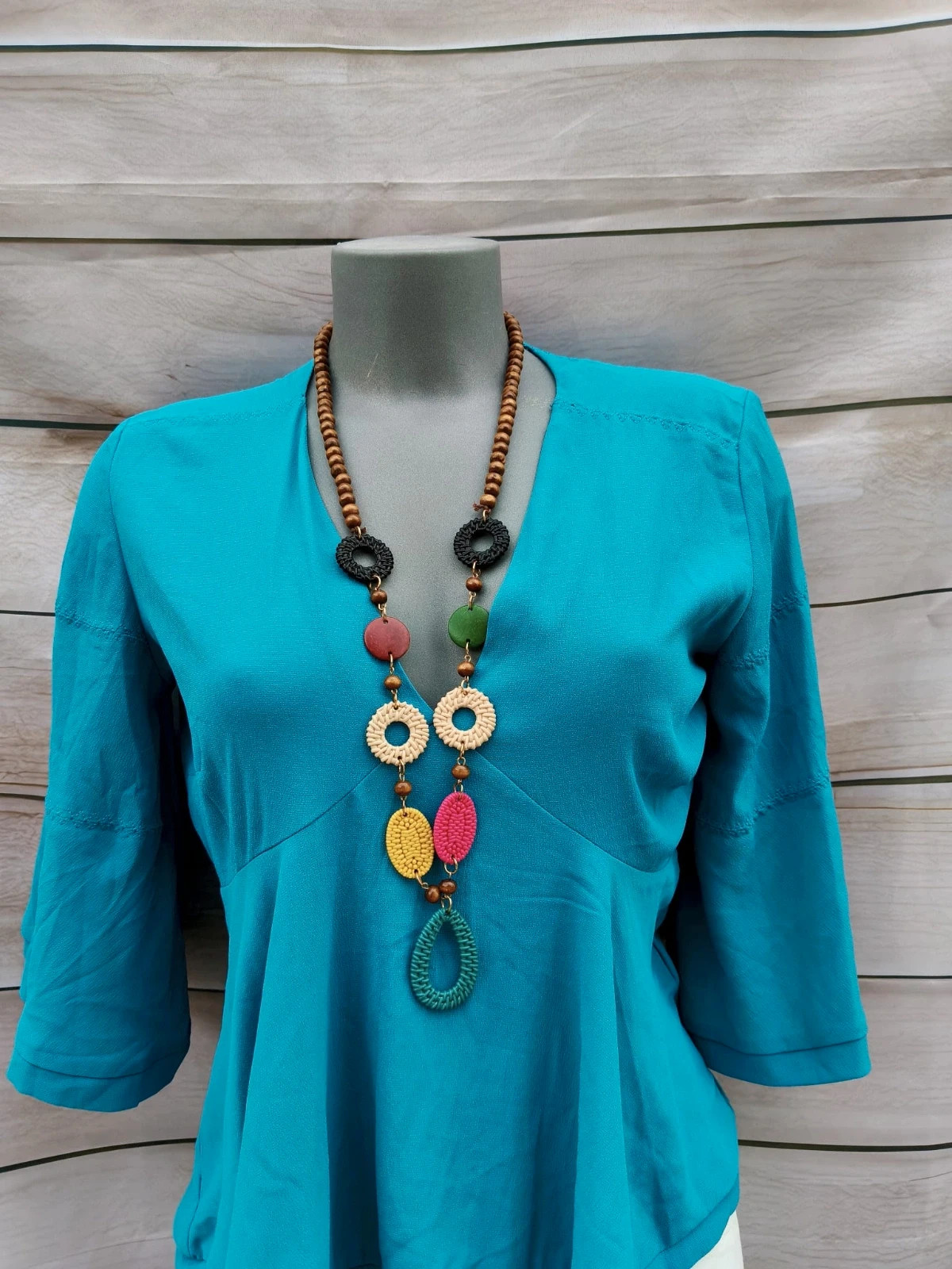 Blusa turquesa de Sfera Collection – Talla S 💜 – Sfera Collection – taille S / 36 / 8 3