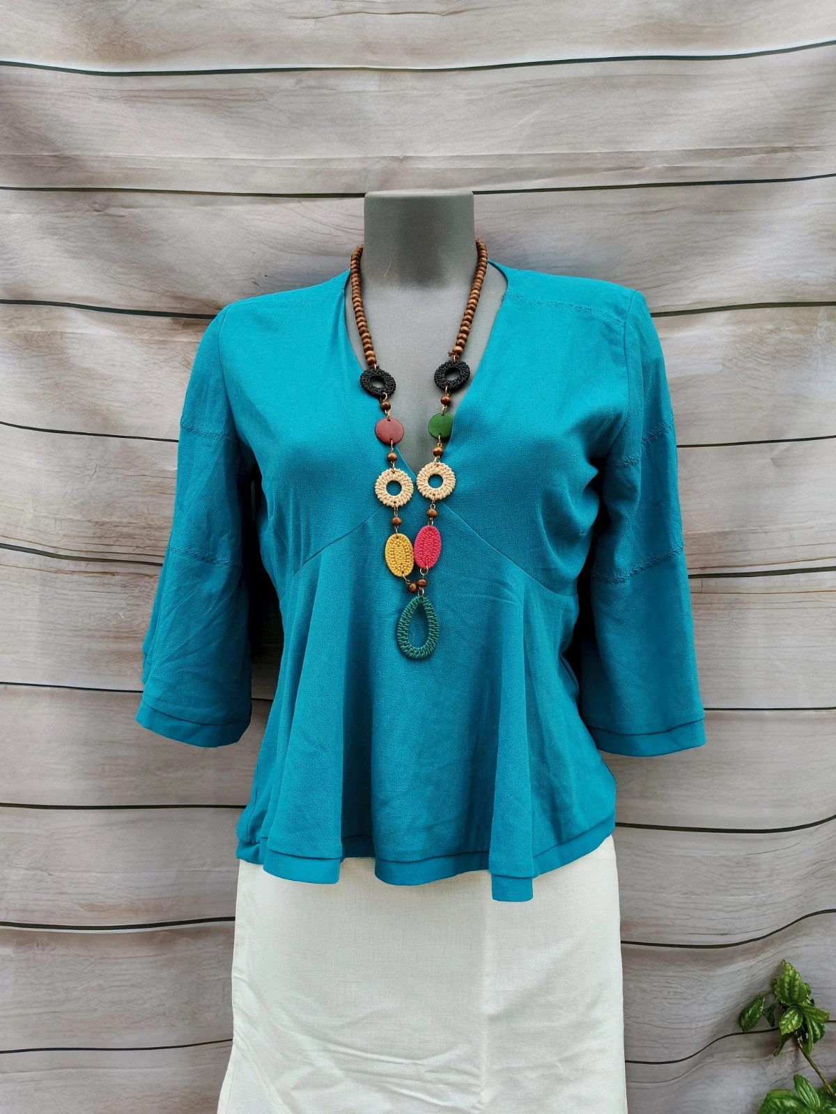 Blusa turquesa de Sfera Collection – Talla S 💜 – Sfera Collection – taille S / 36 / 8 2